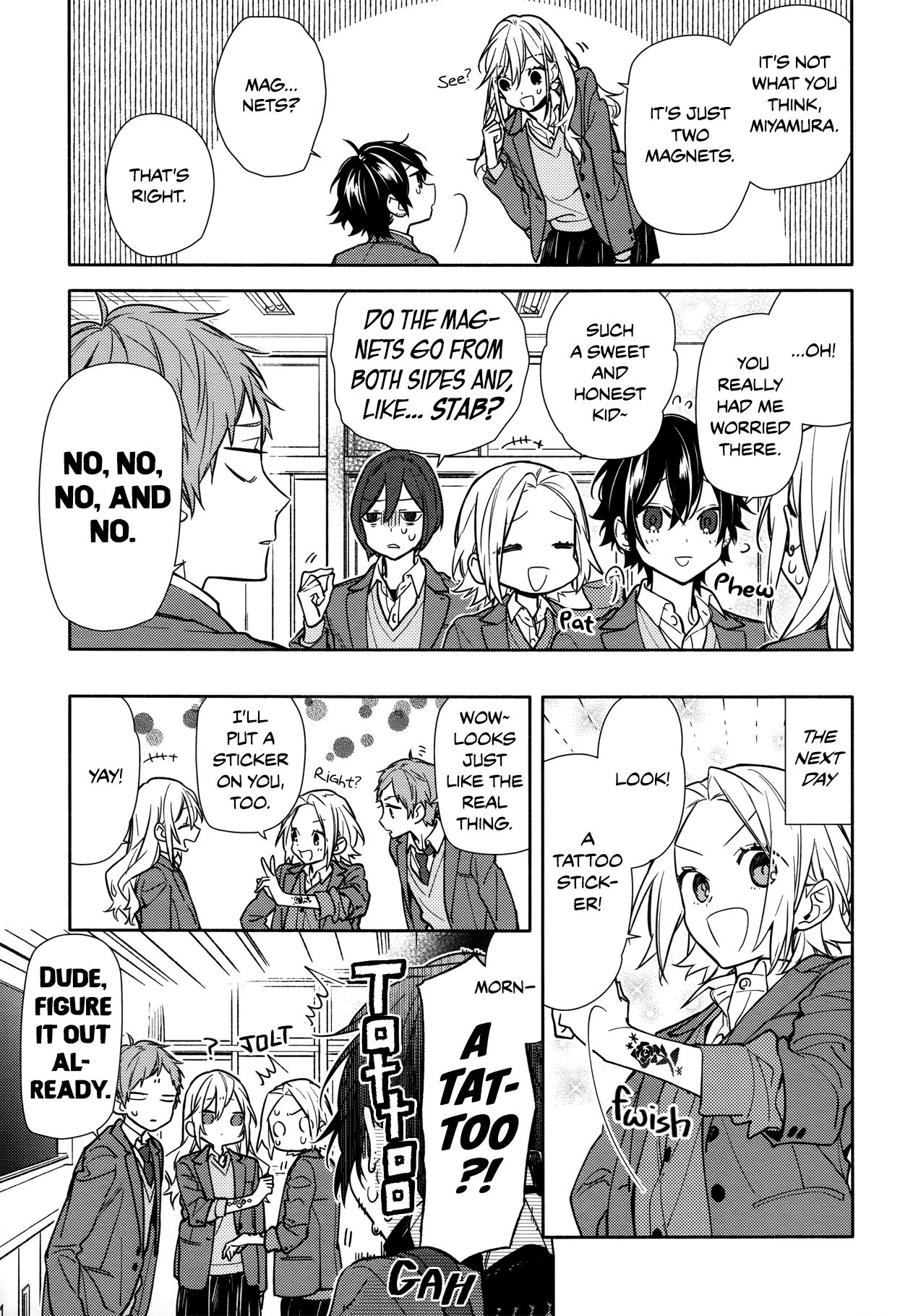 Horimiya, chapter 115