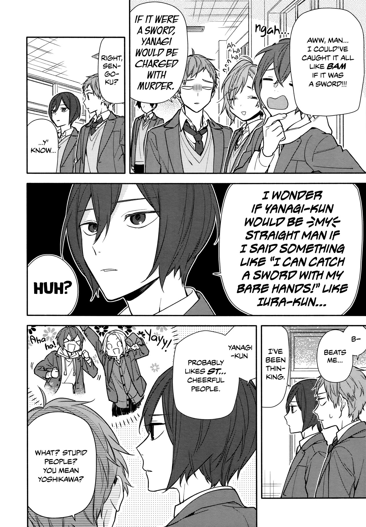 Horimiya, chapter 115