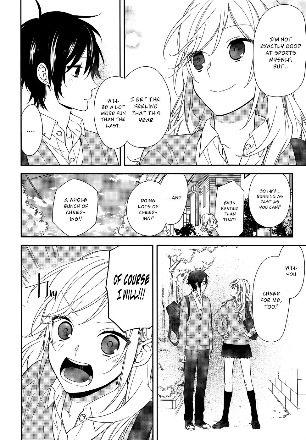 Horimiya, chapter 47