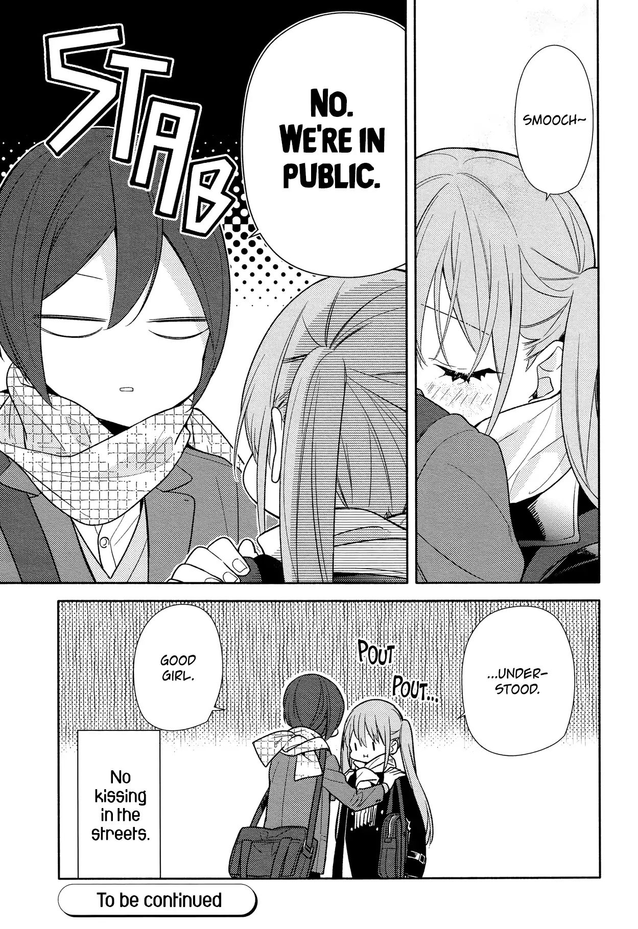 Horimiya, chapter 96