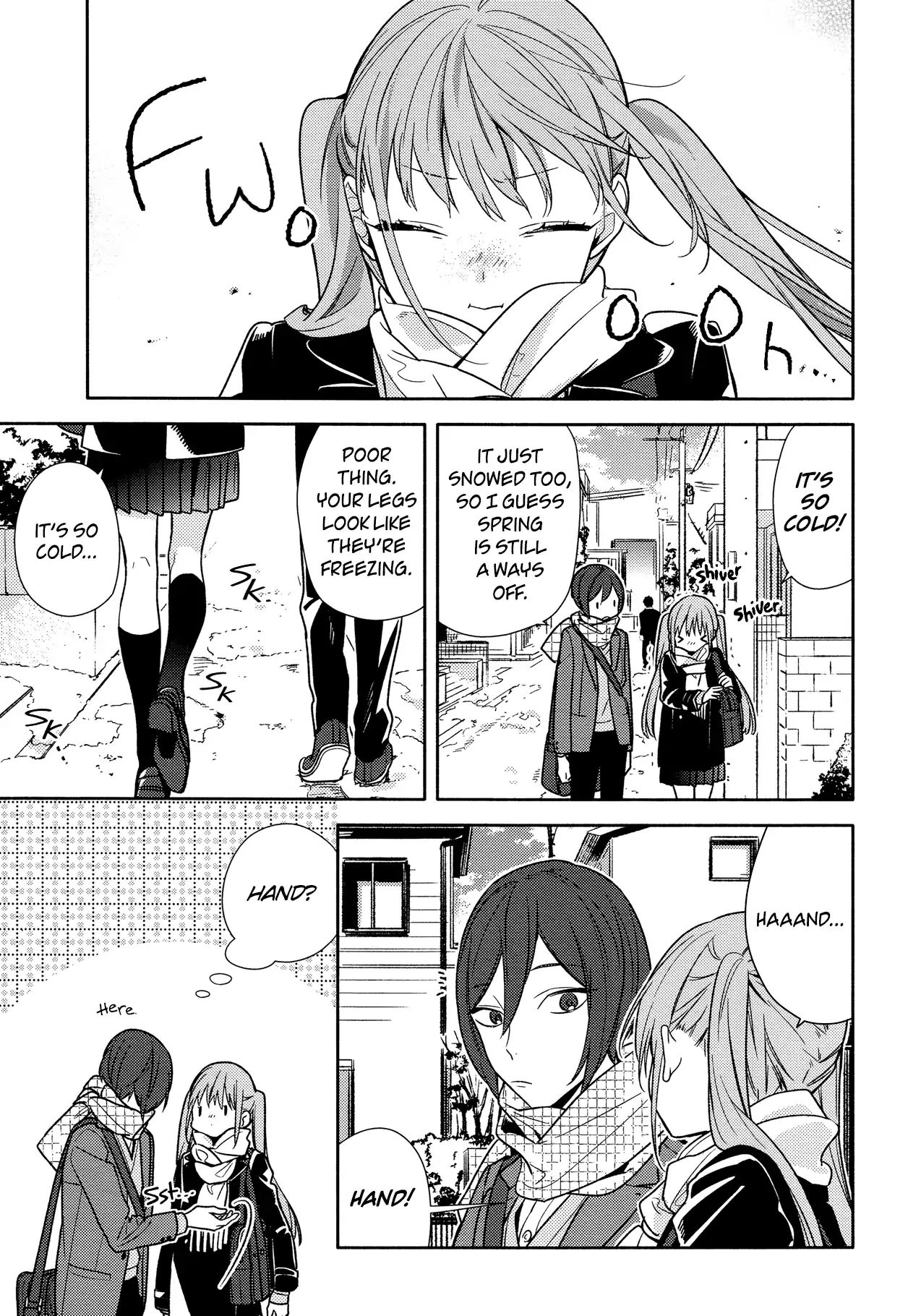 Horimiya, chapter 96