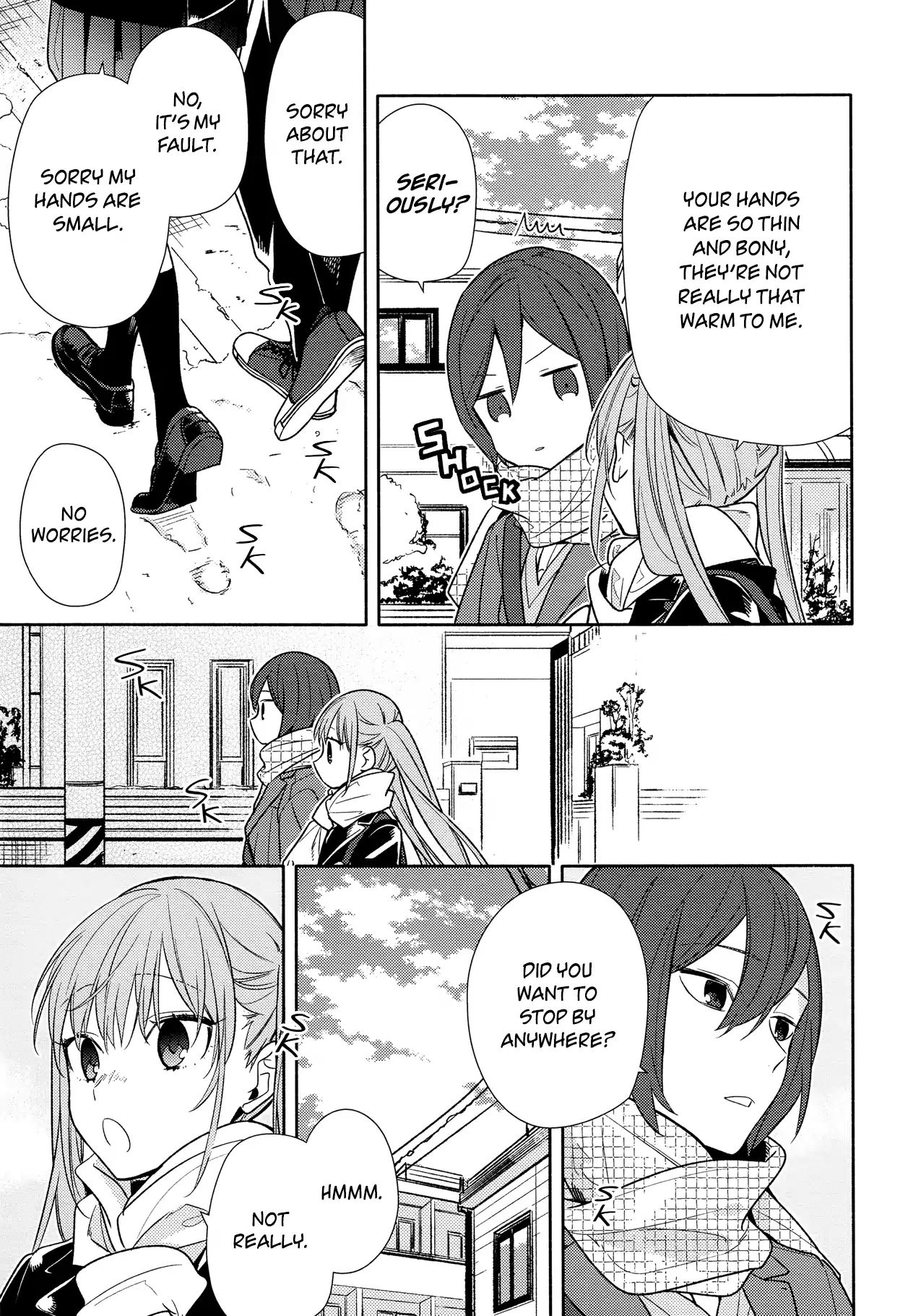 Horimiya, chapter 96