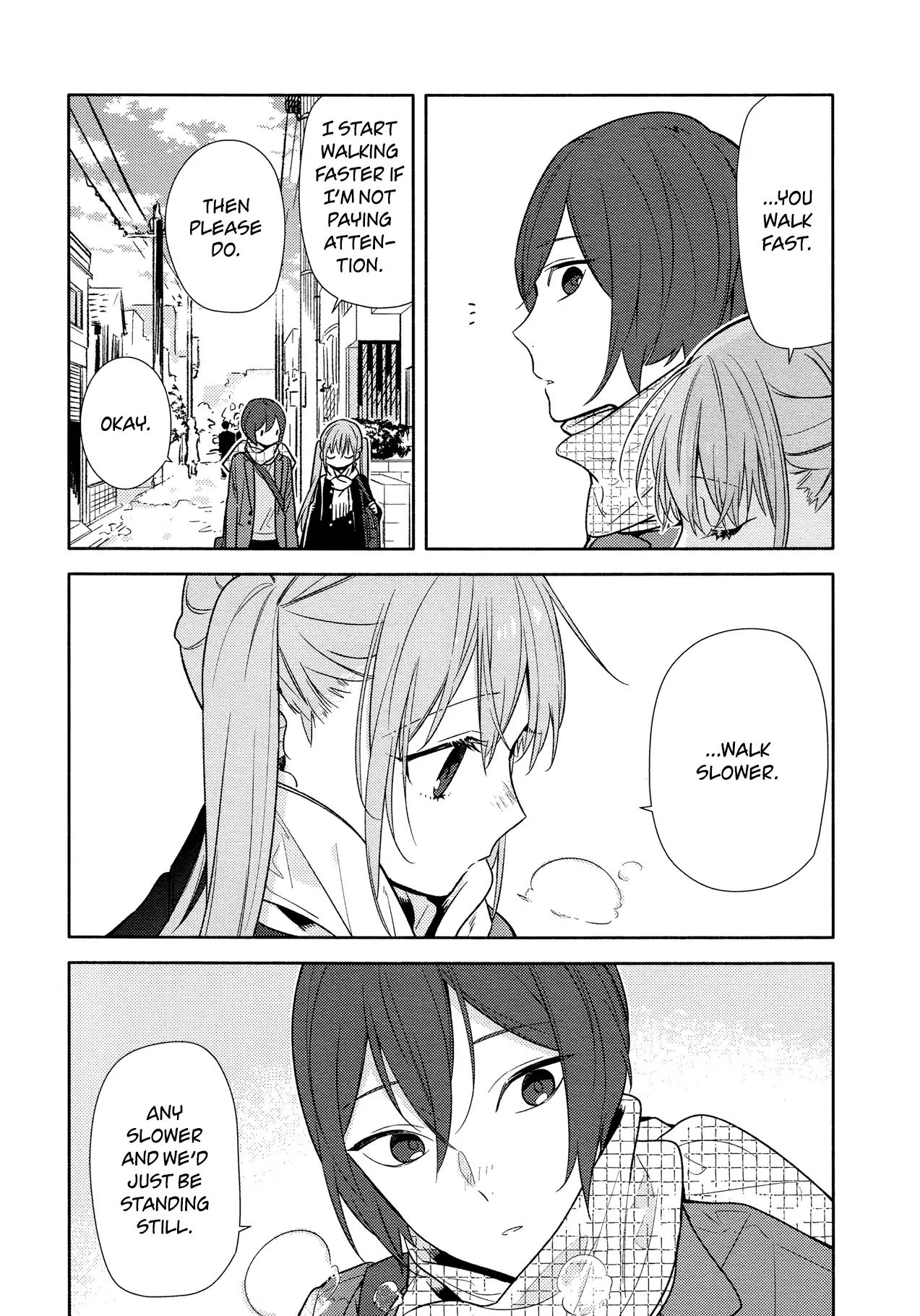 Horimiya, chapter 96