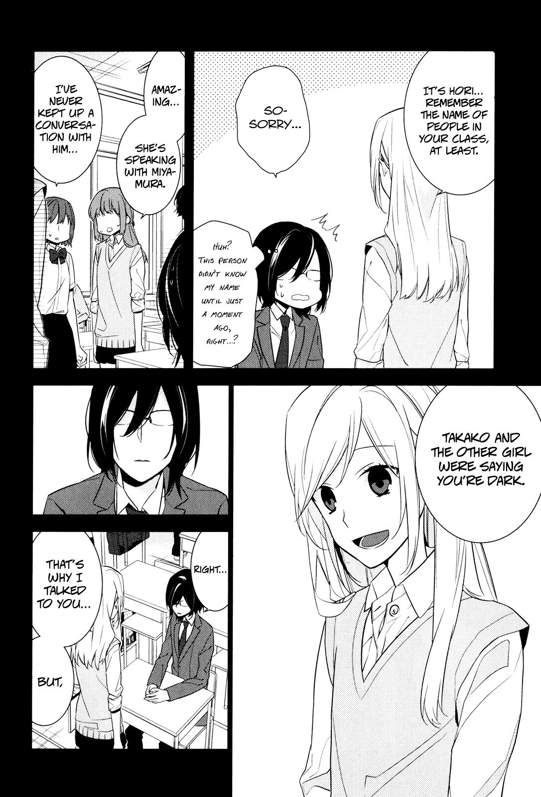 Horimiya, chapter 10