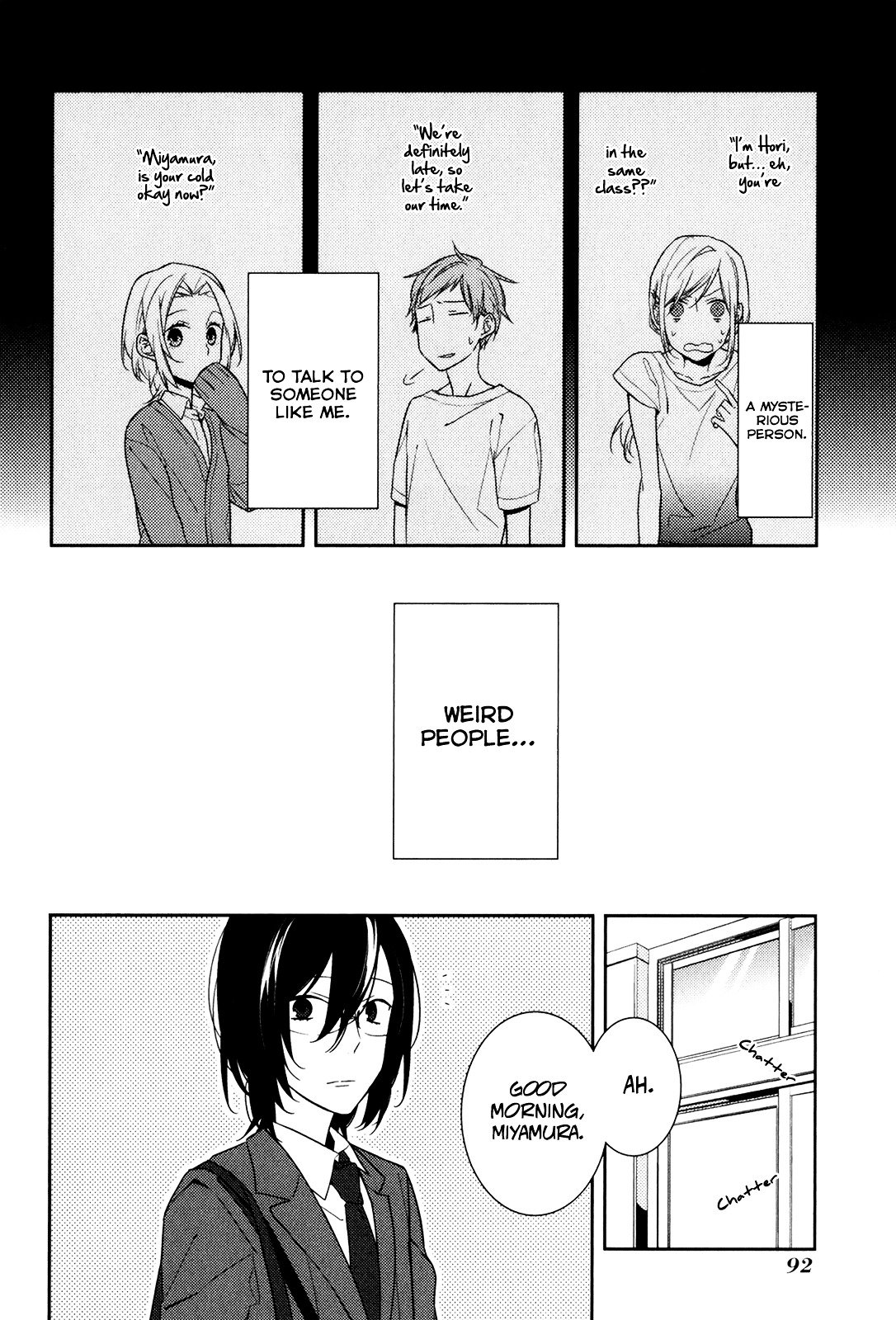 Horimiya, chapter 10