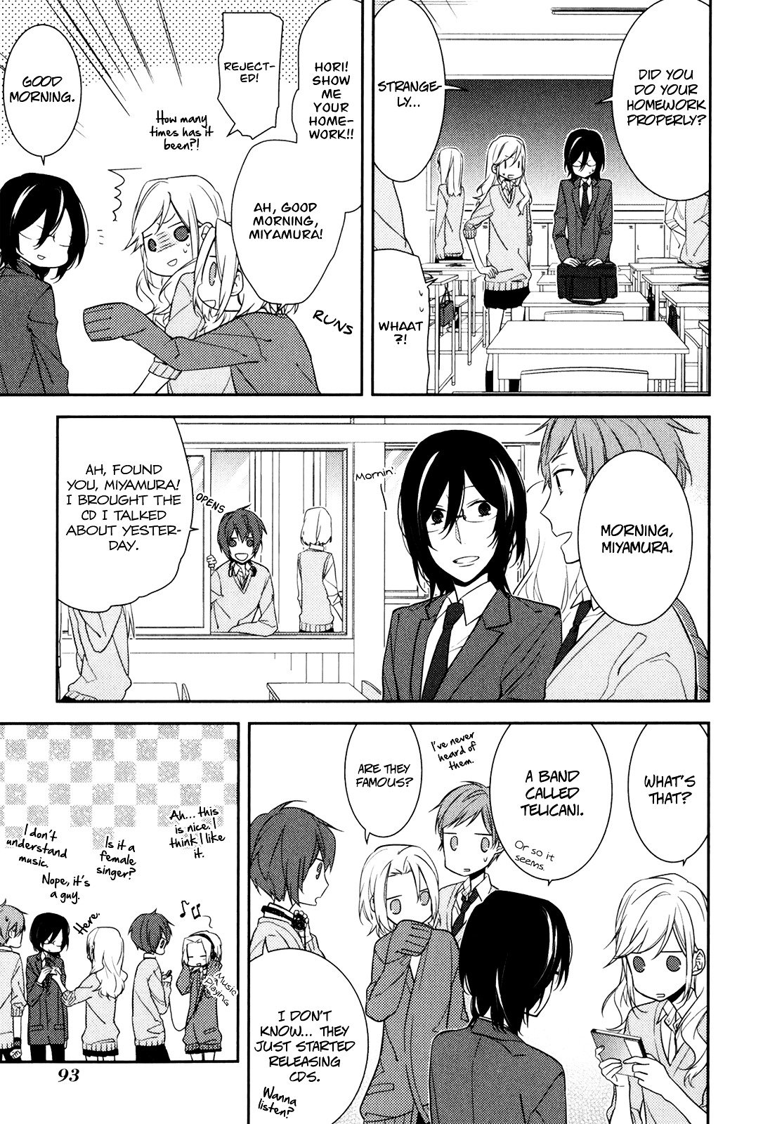 Horimiya, chapter 10