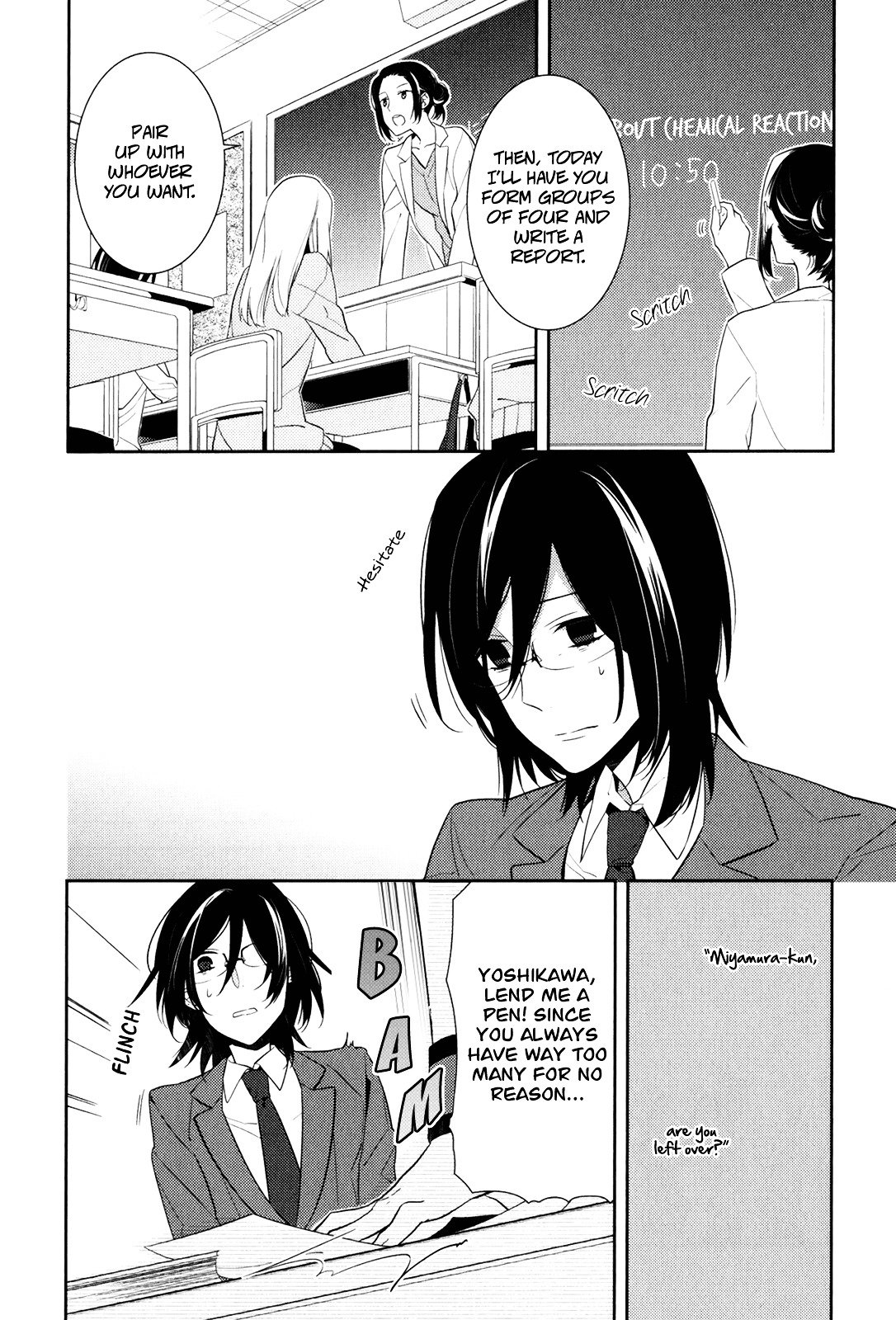 Horimiya, chapter 10