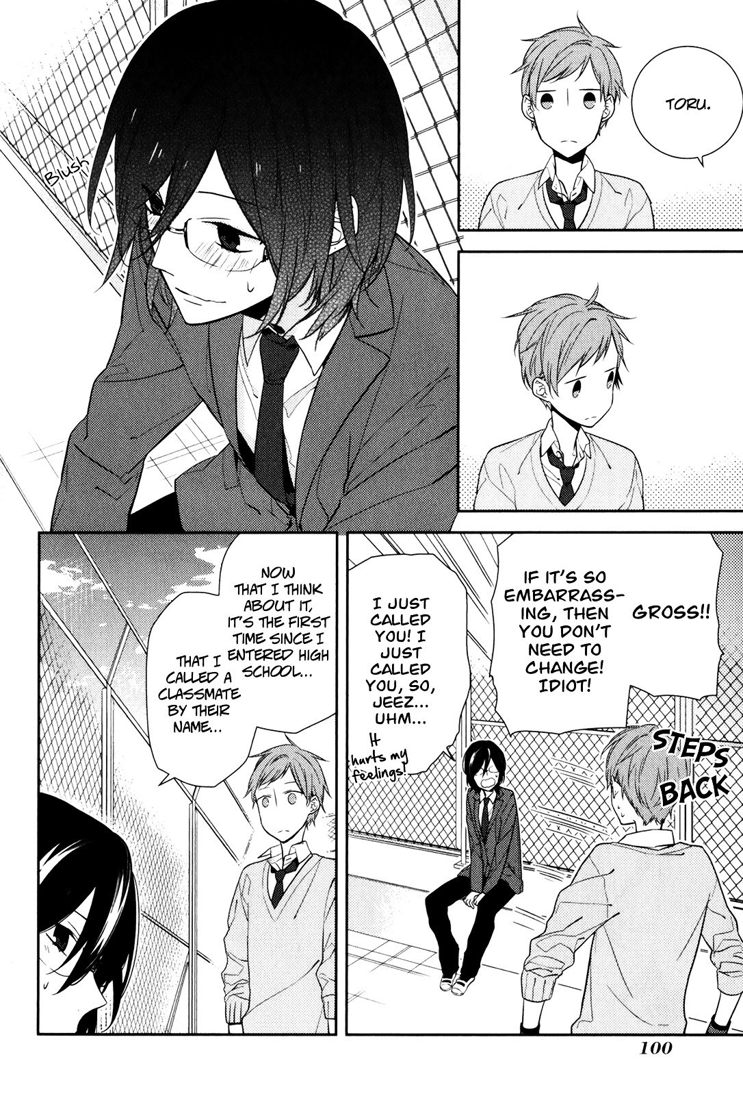 Horimiya, chapter 10