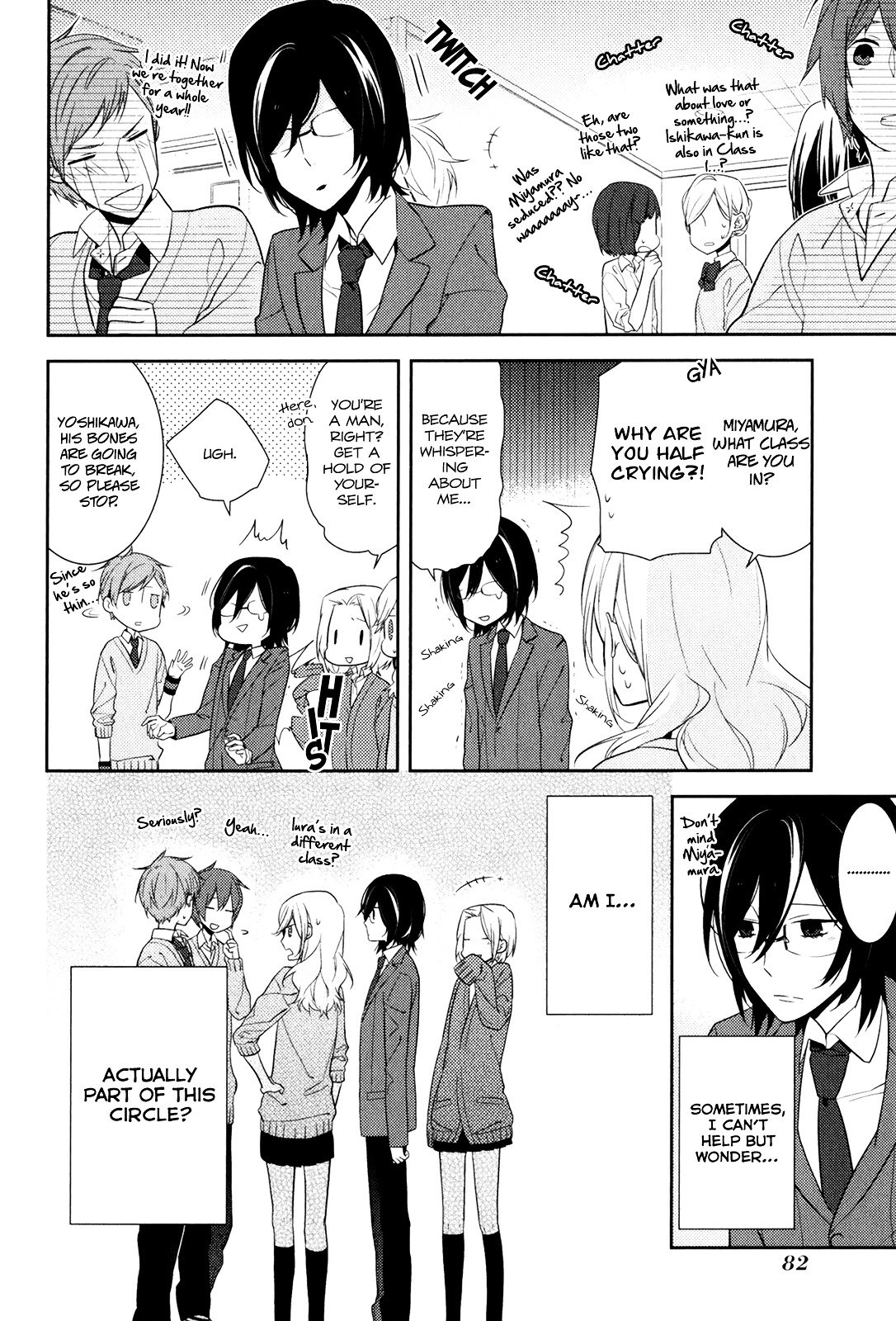 Horimiya, chapter 10