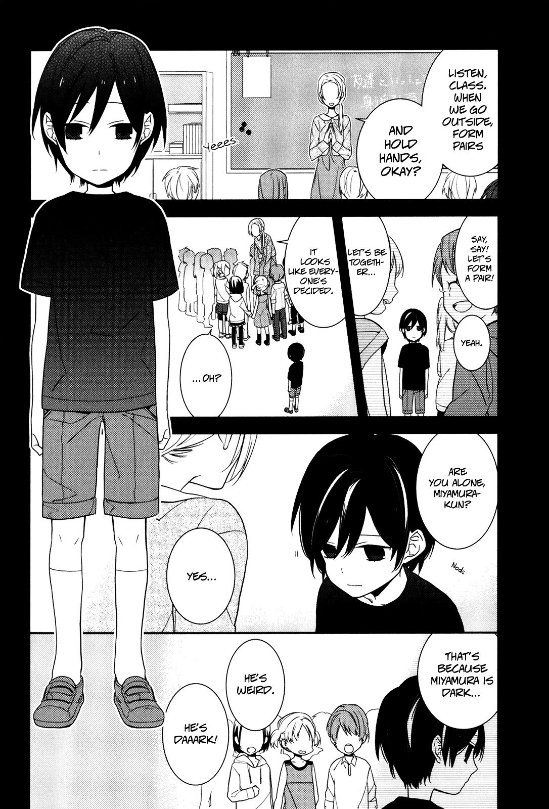 Horimiya, chapter 10