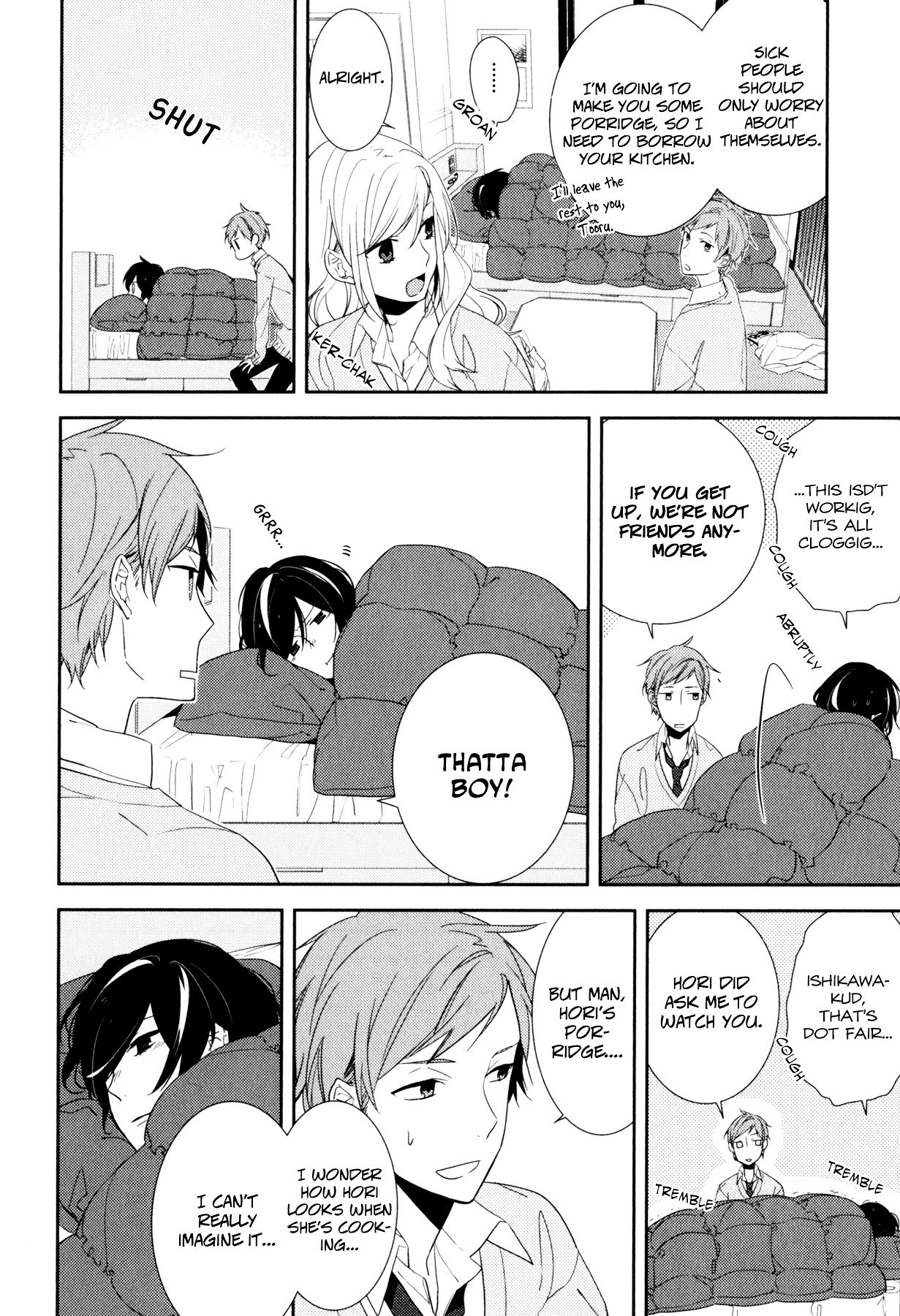 Horimiya, chapter 5