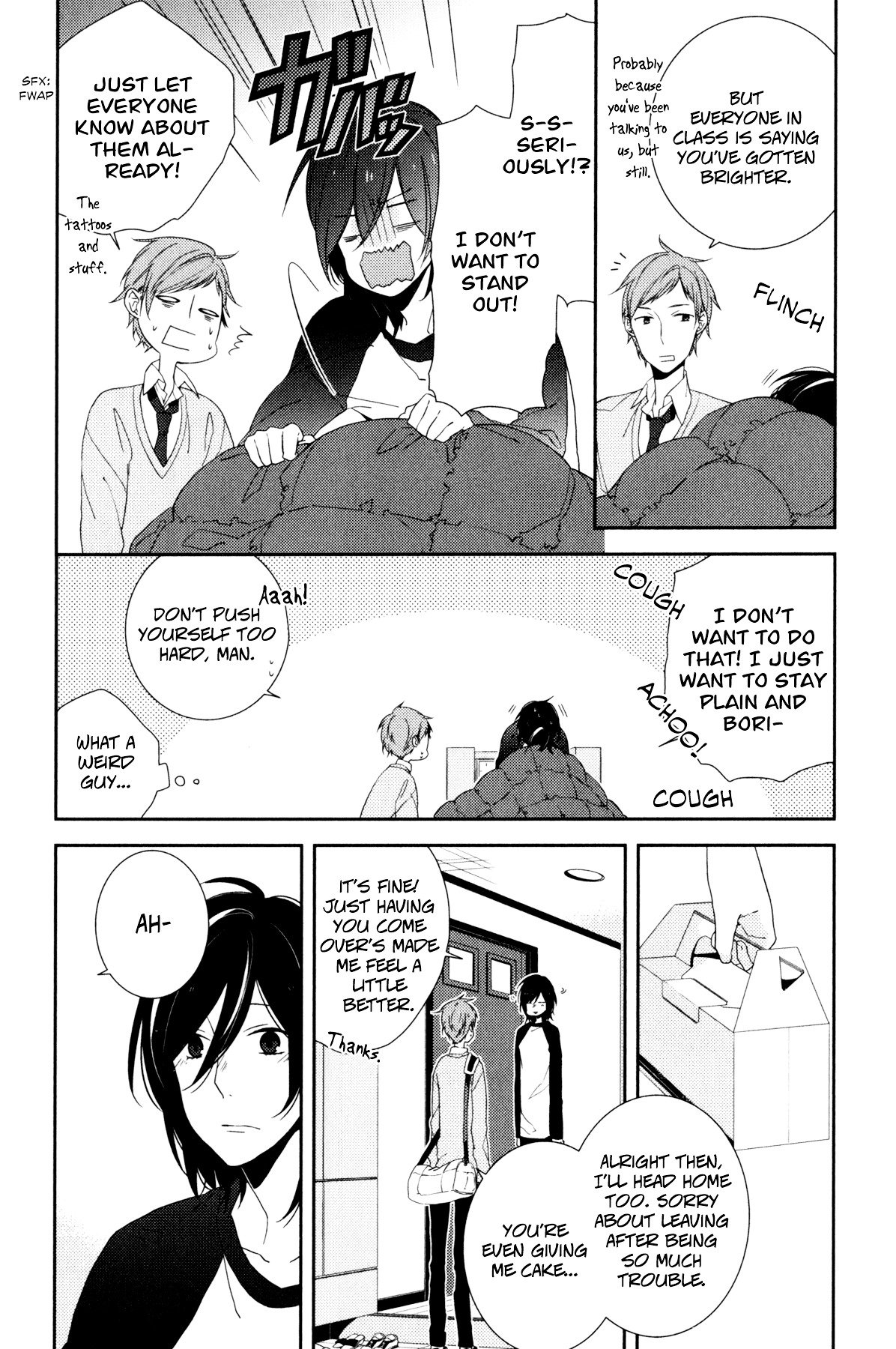 Horimiya, chapter 5