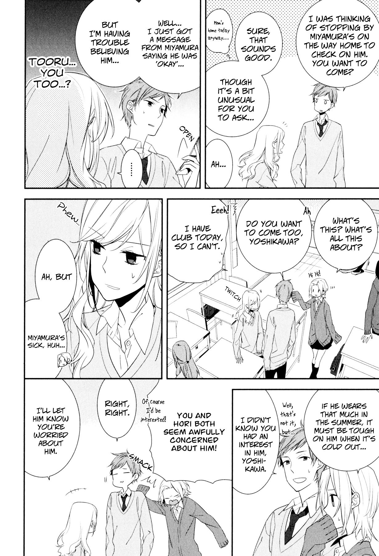 Horimiya, chapter 5