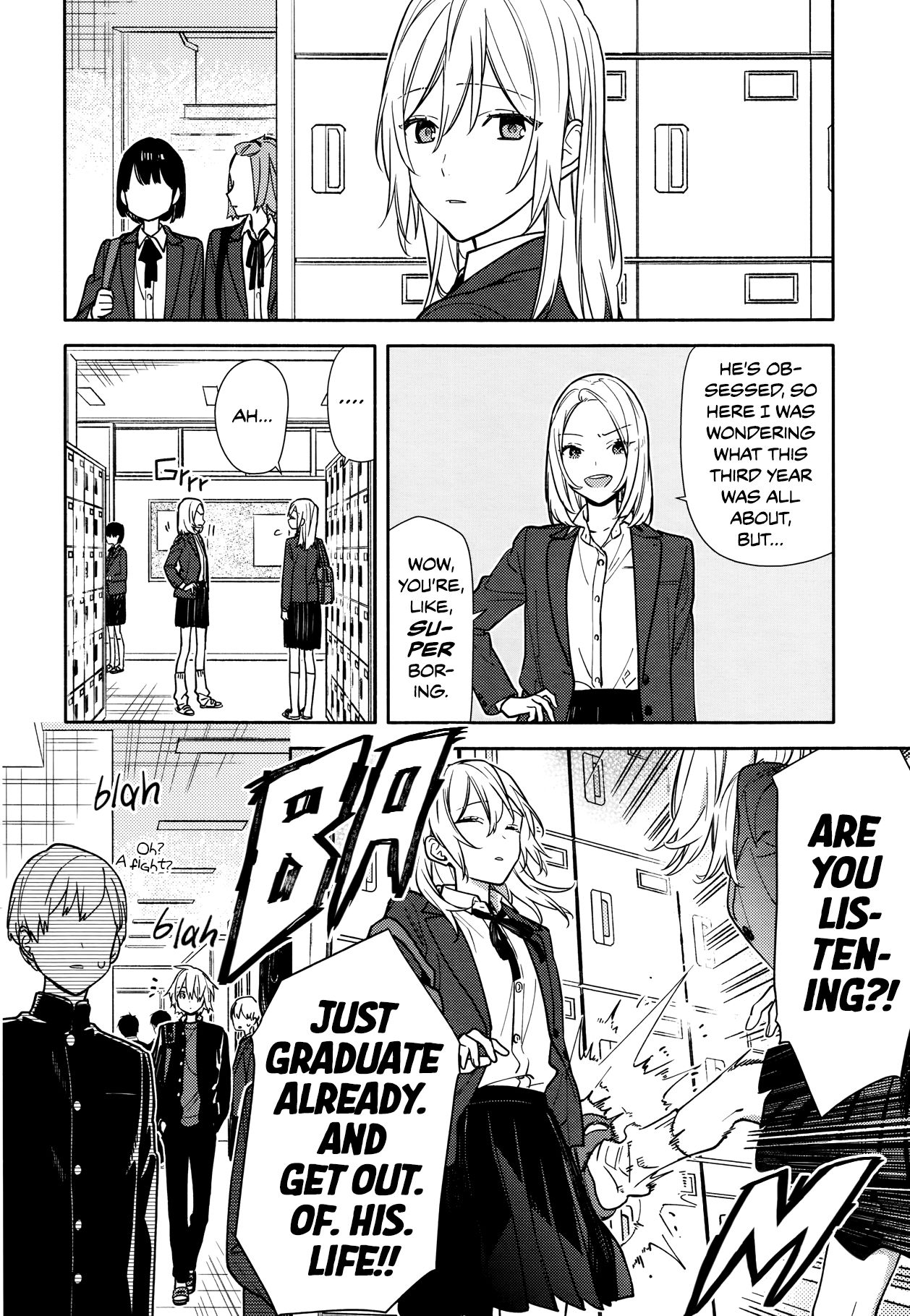 Horimiya, chapter 122