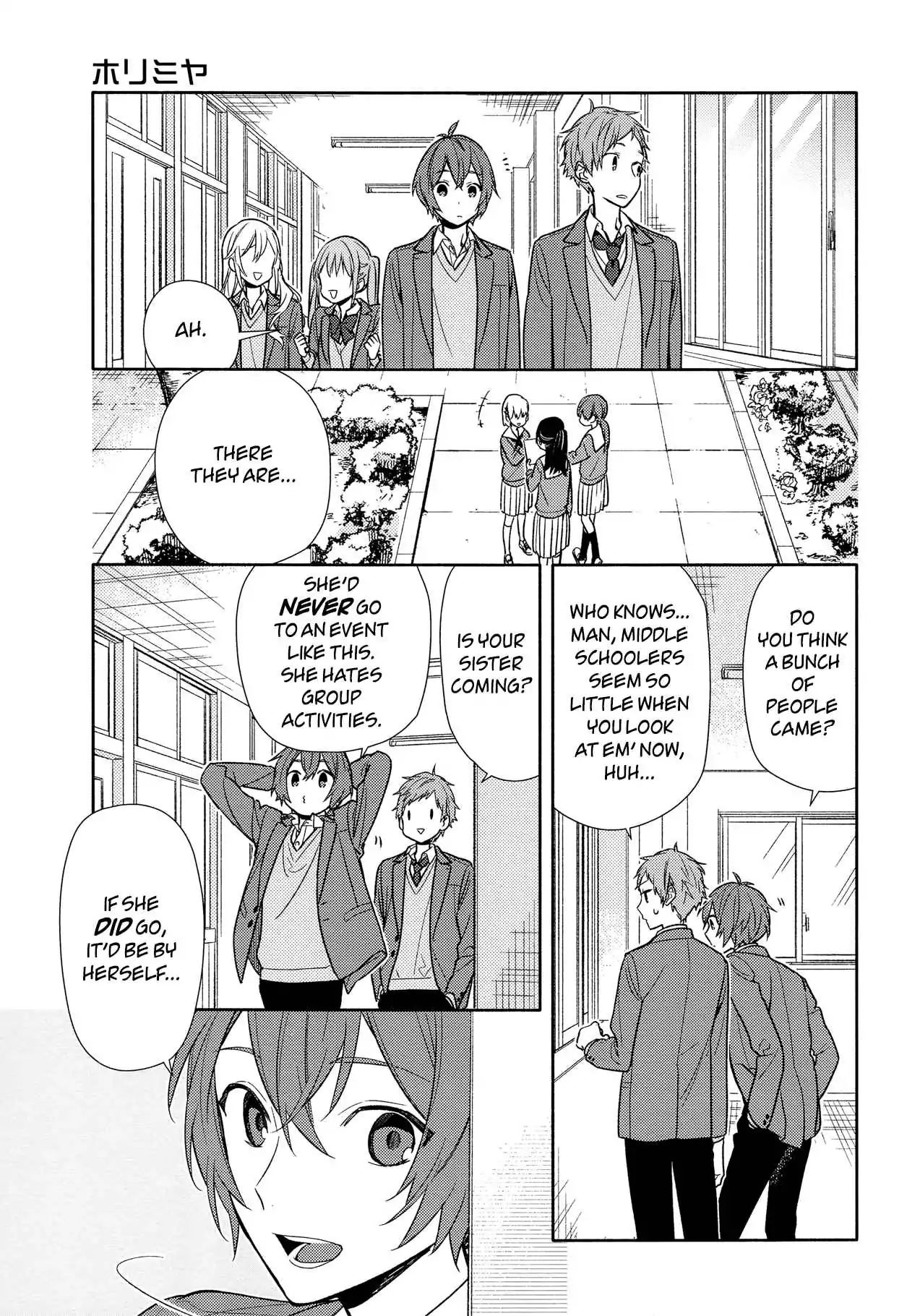 Horimiya, chapter 94