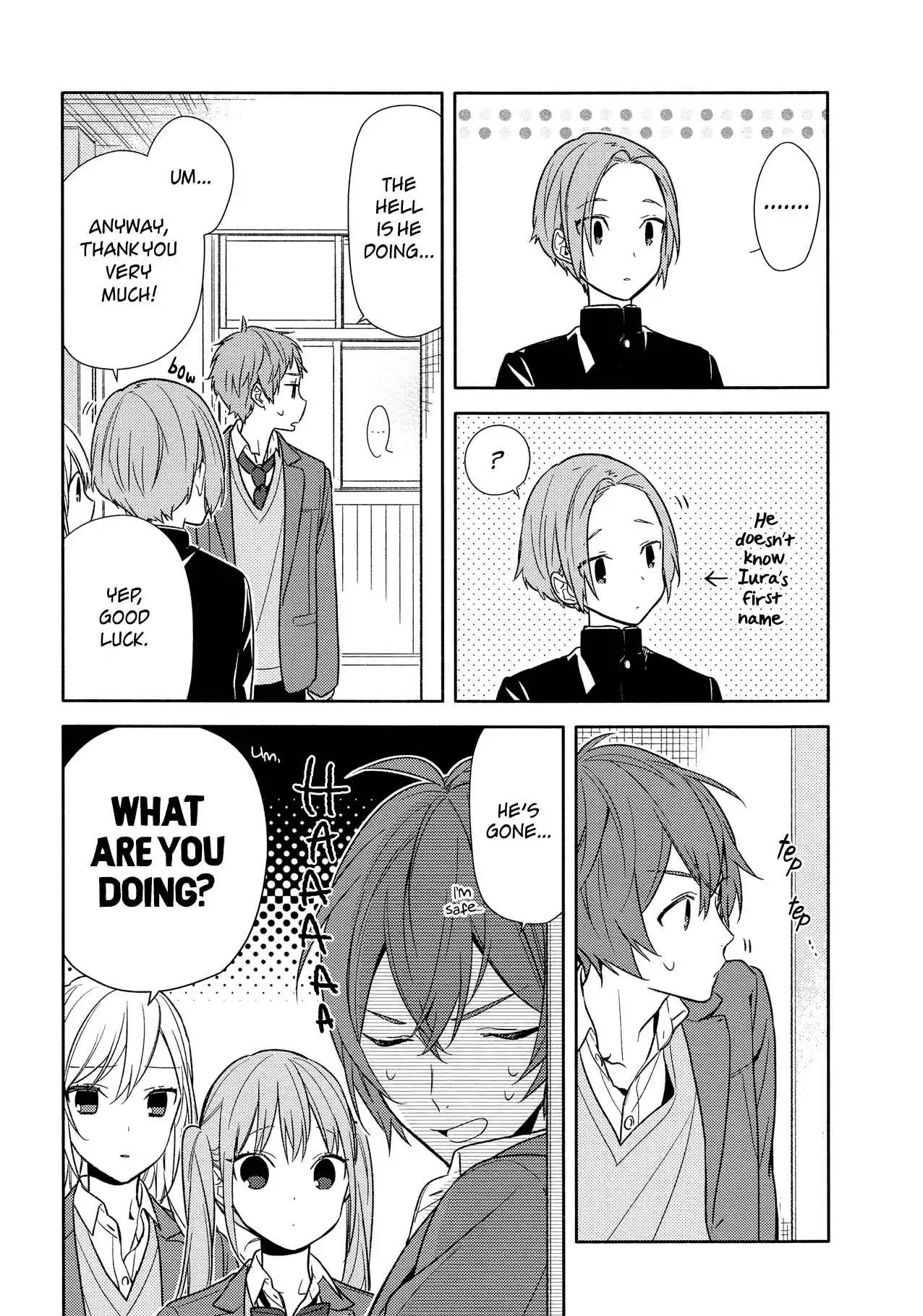 Horimiya, chapter 94