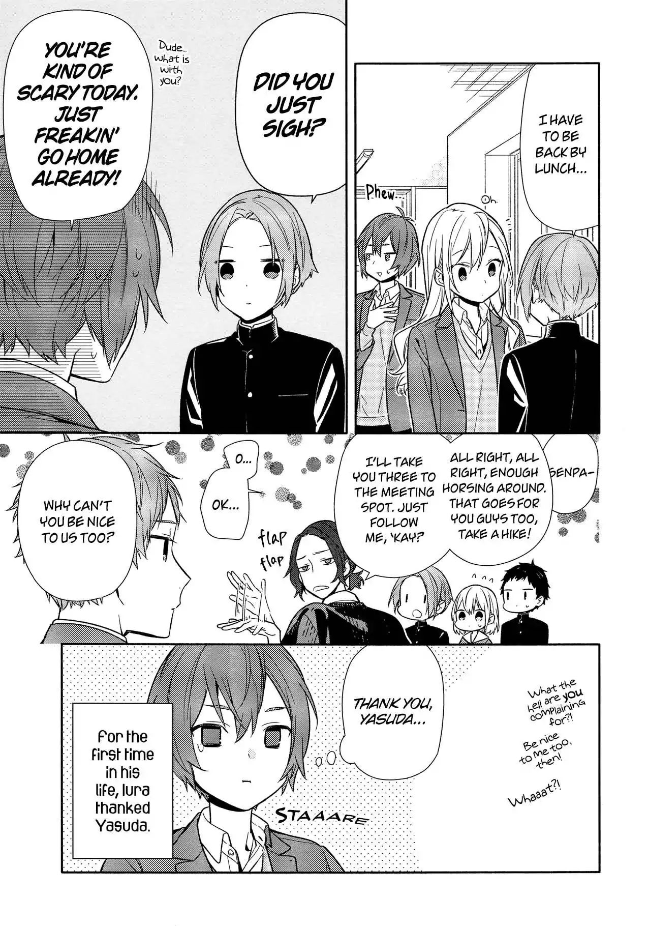 Horimiya, chapter 94