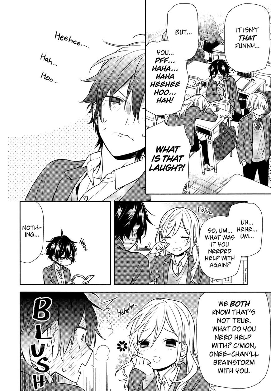 Horimiya, chapter 89