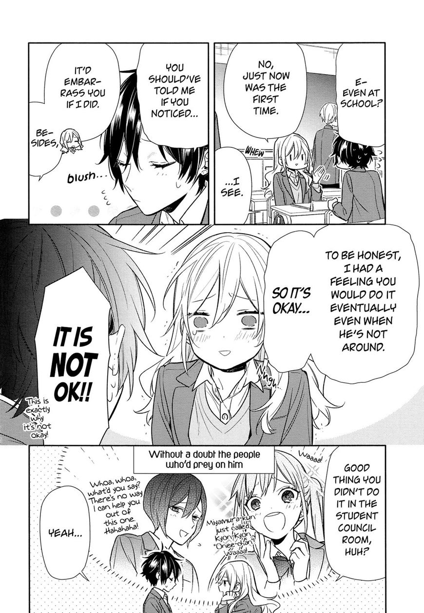 Horimiya, chapter 89