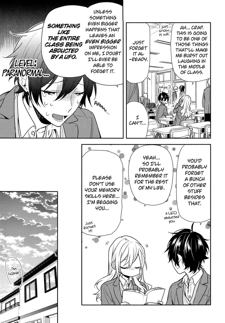 Horimiya, chapter 89