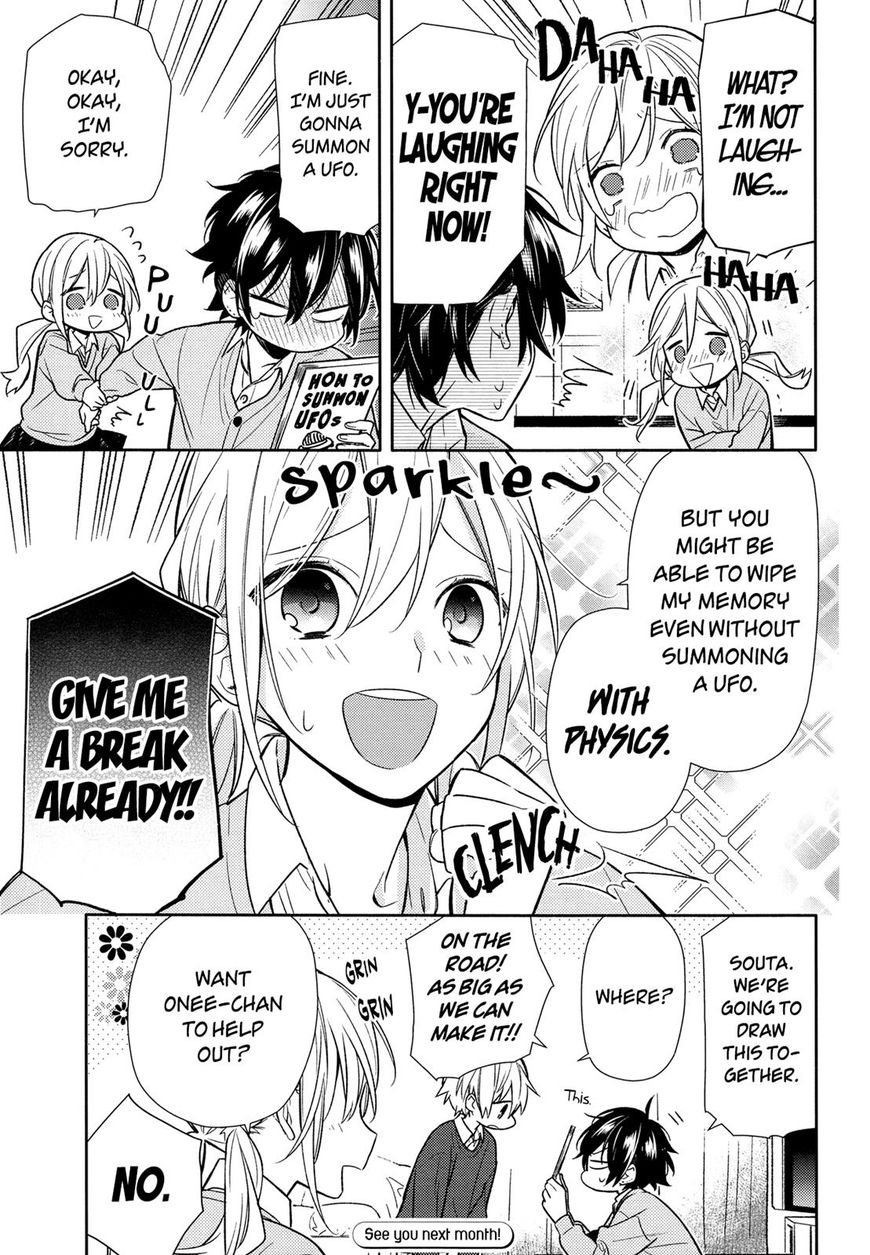 Horimiya, chapter 89