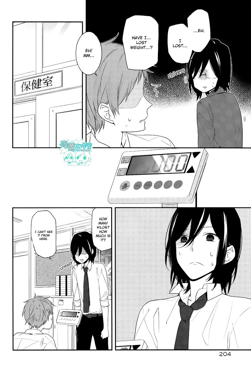 Horimiya, chapter 21