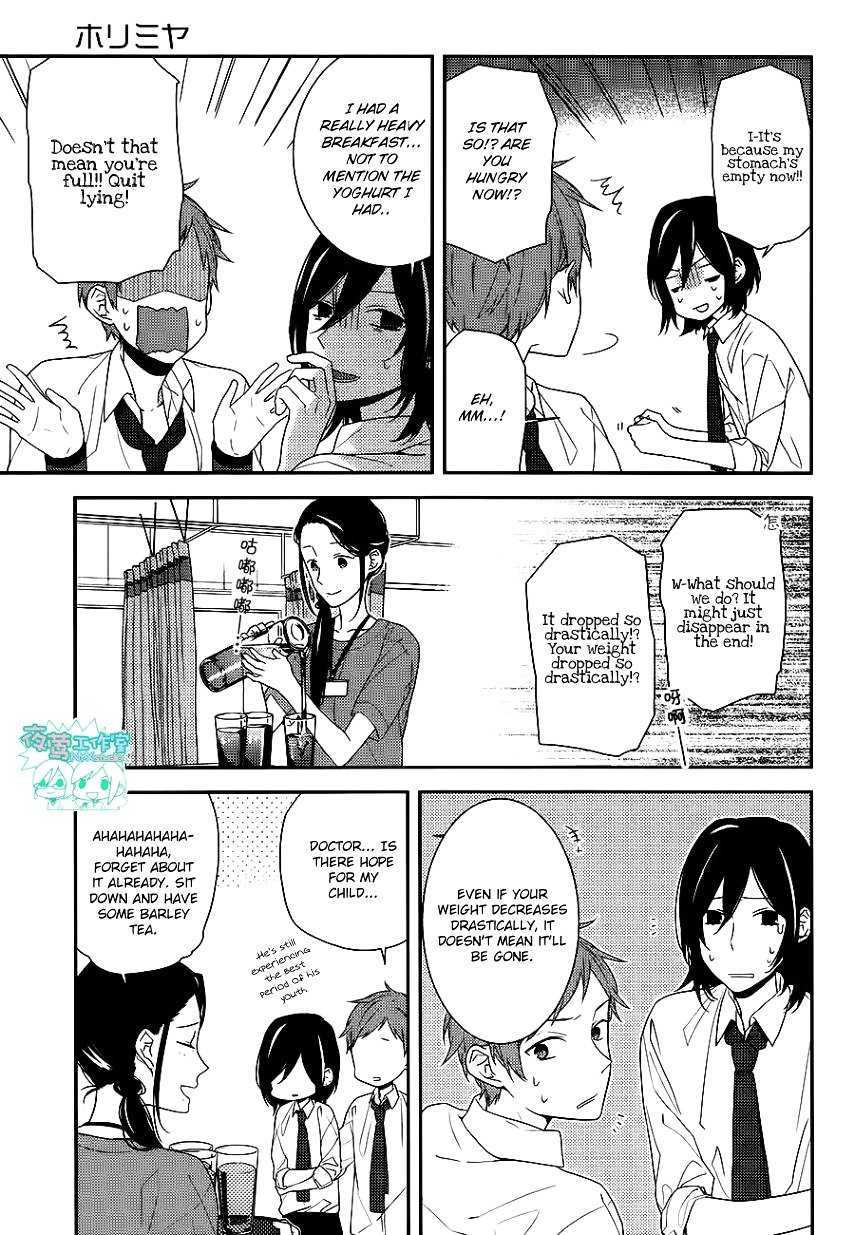 Horimiya, chapter 21