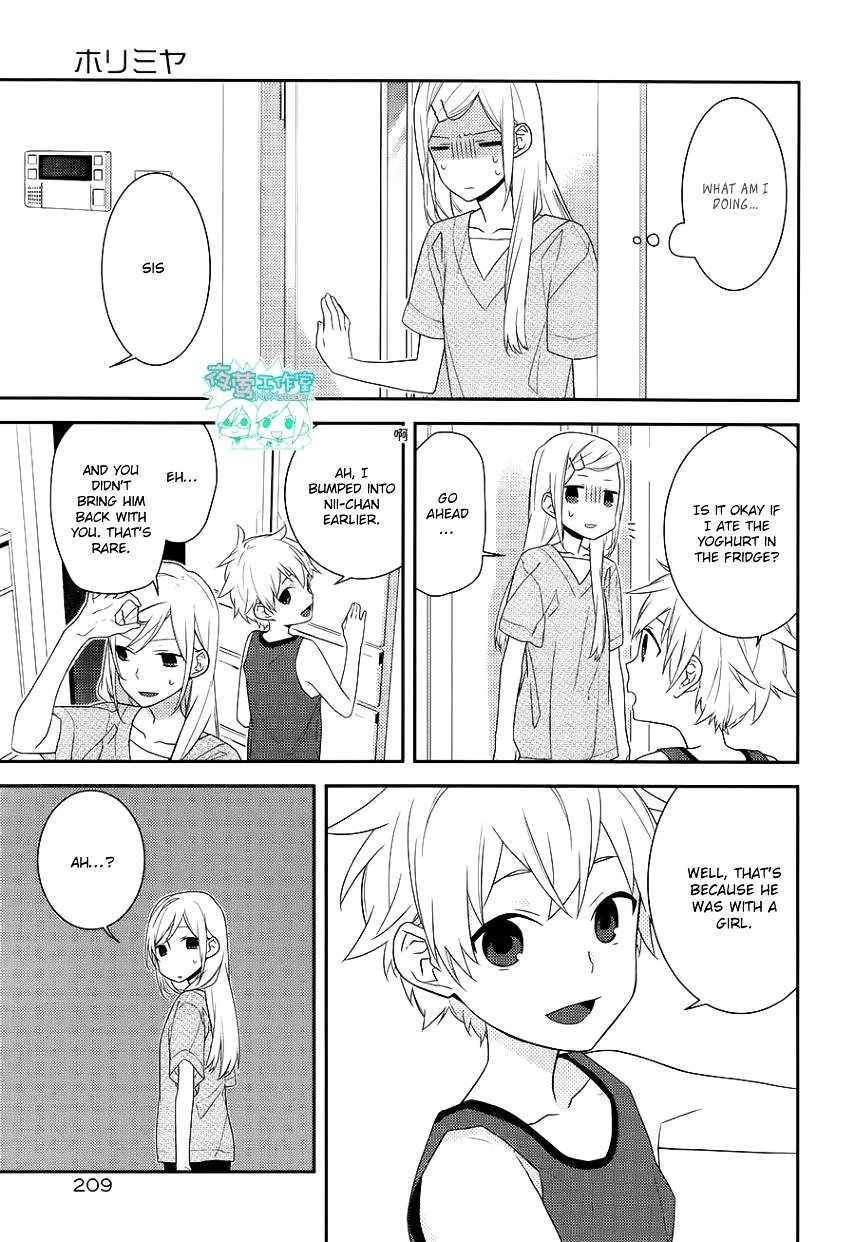 Horimiya, chapter 21