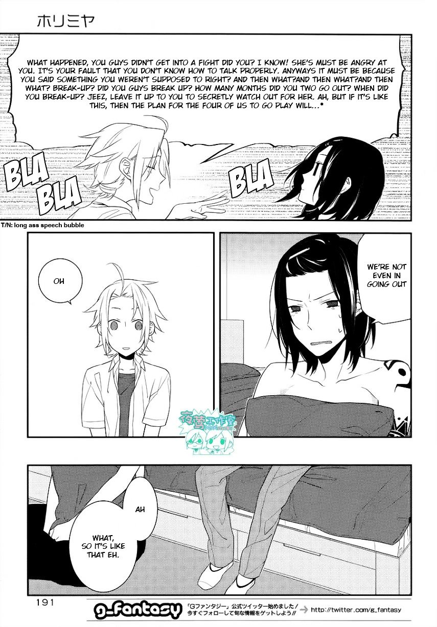 Horimiya, chapter 21