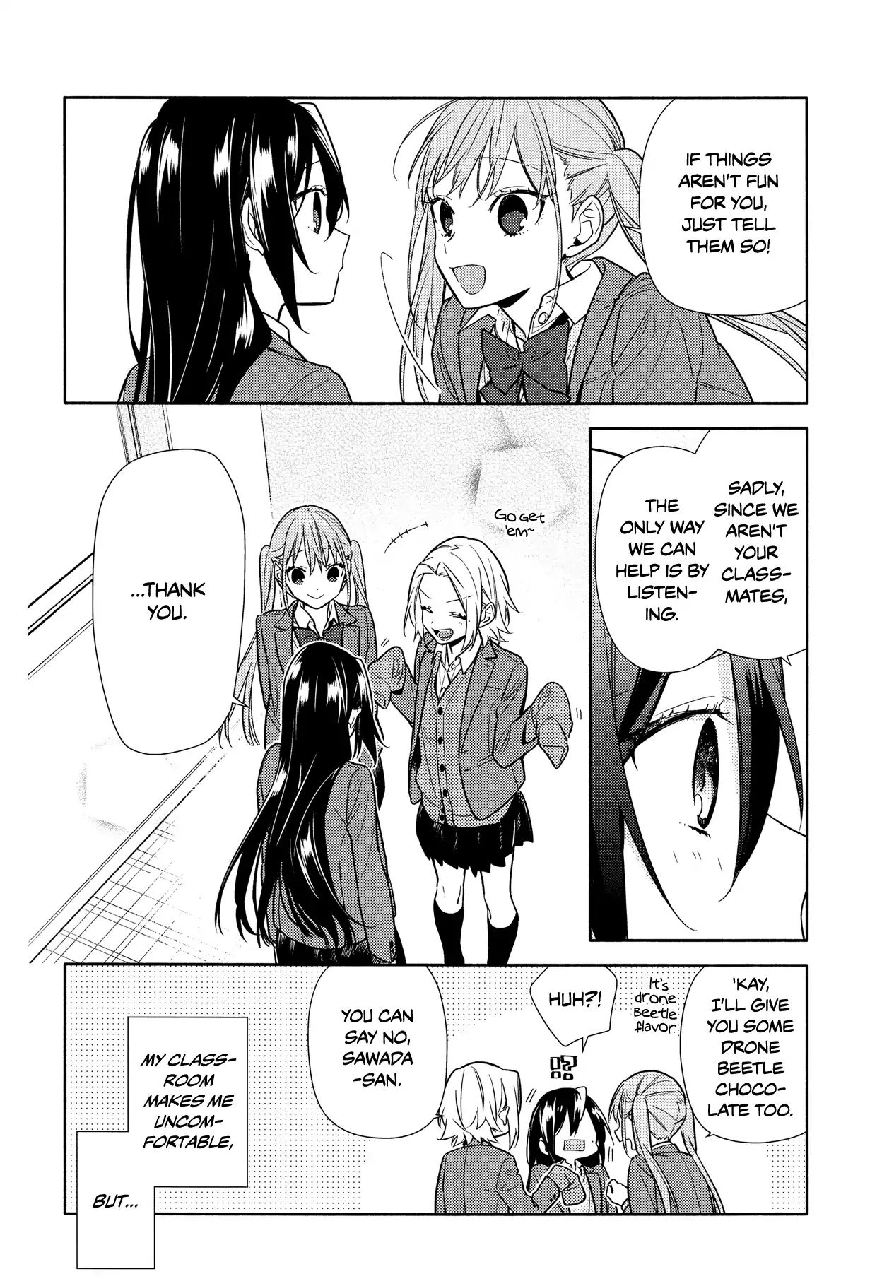 Horimiya, chapter 104