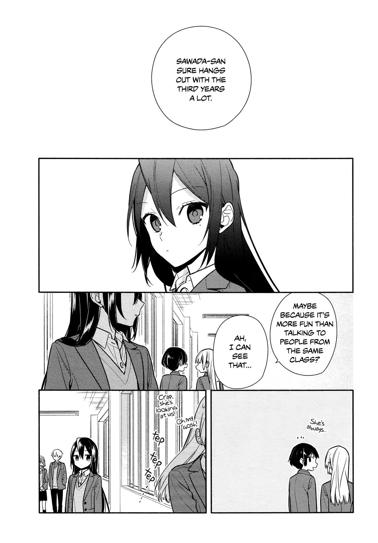 Horimiya, chapter 104