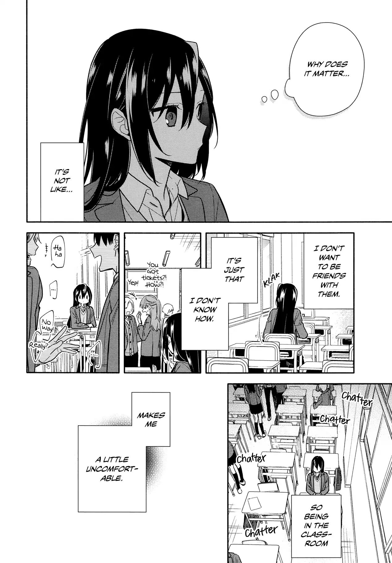 Horimiya, chapter 104