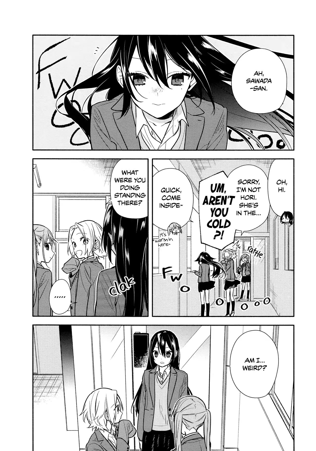 Horimiya, chapter 104