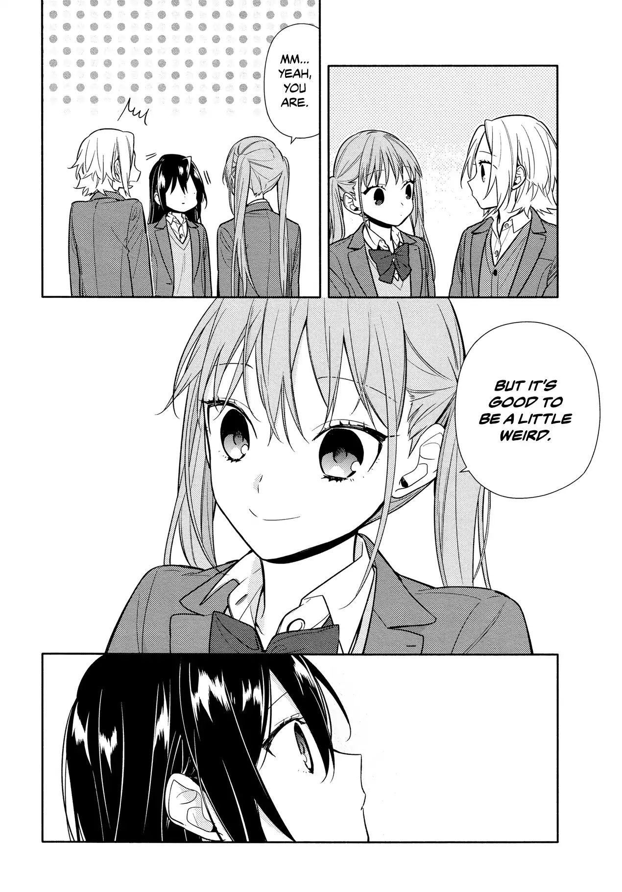 Horimiya, chapter 104