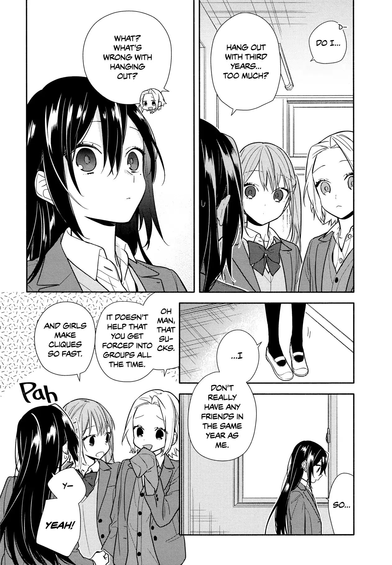 Horimiya, chapter 104