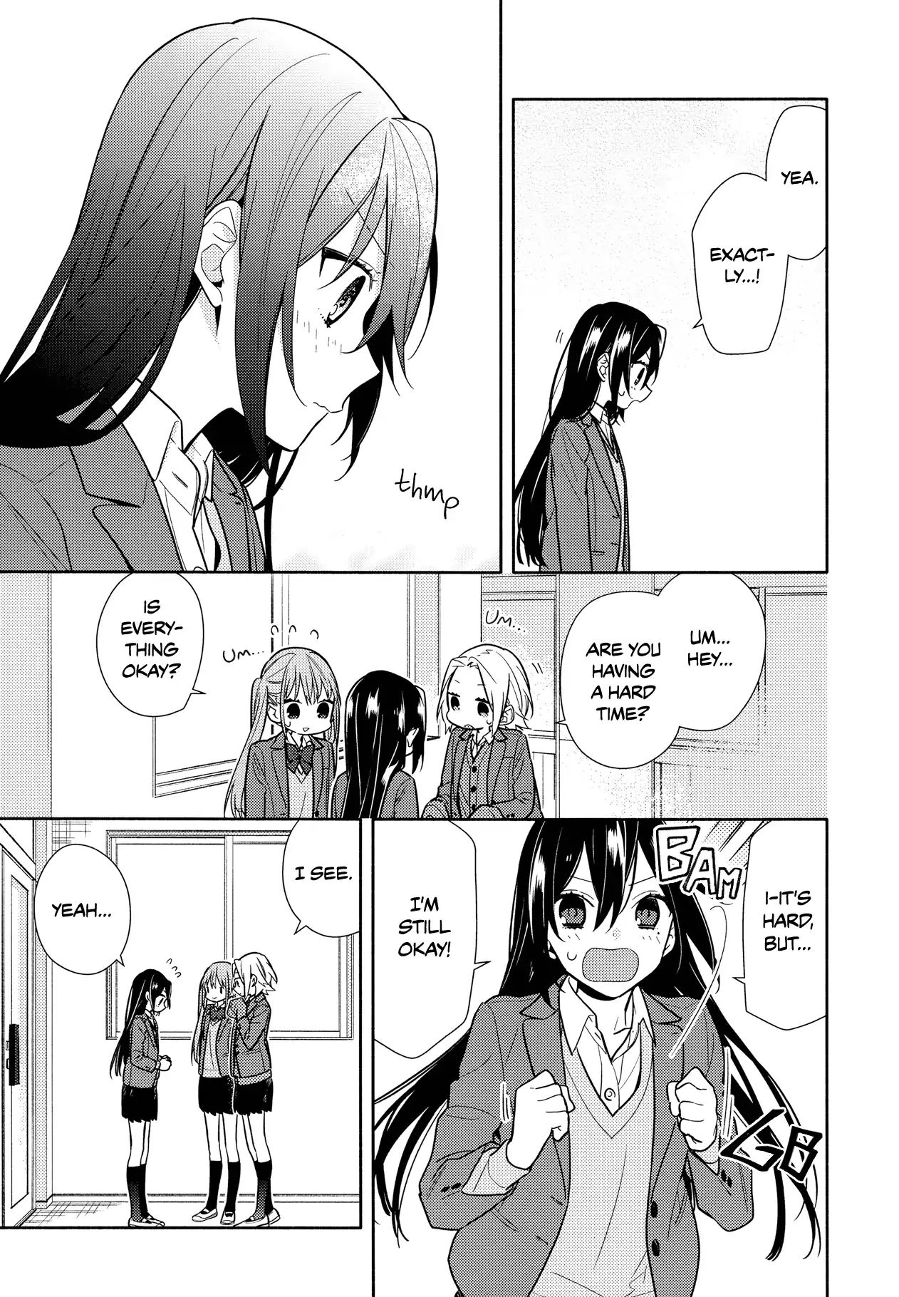 Horimiya, chapter 104