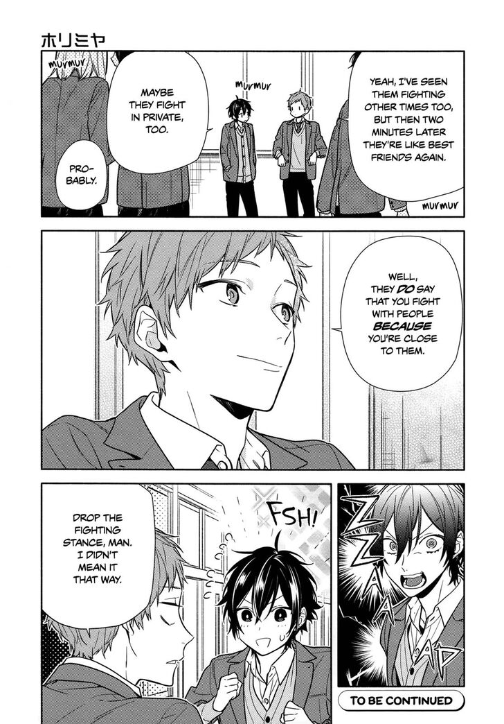 Horimiya, chapter 111