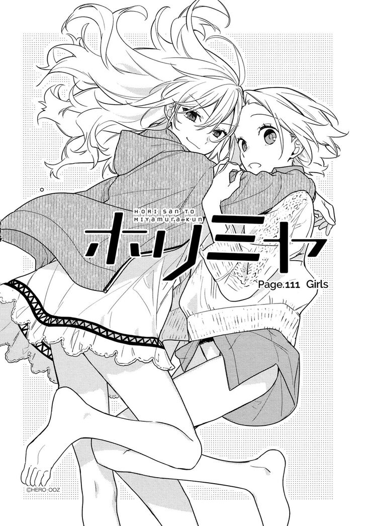 Horimiya, chapter 111