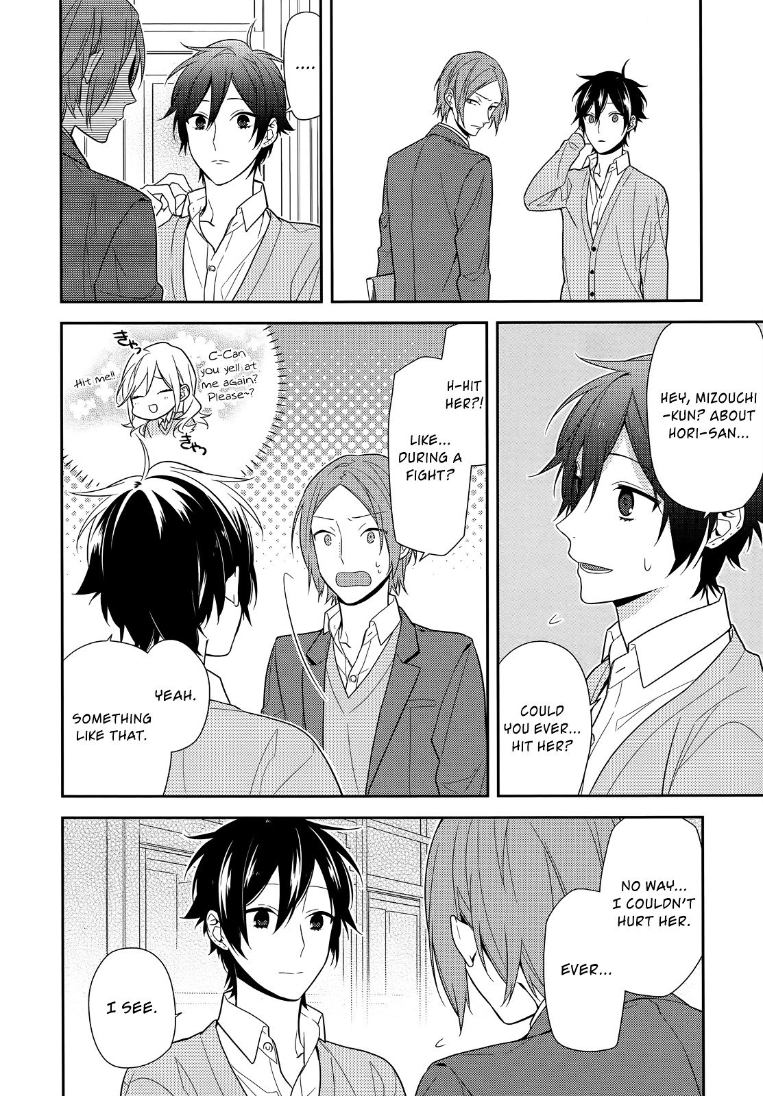 Horimiya, chapter 54