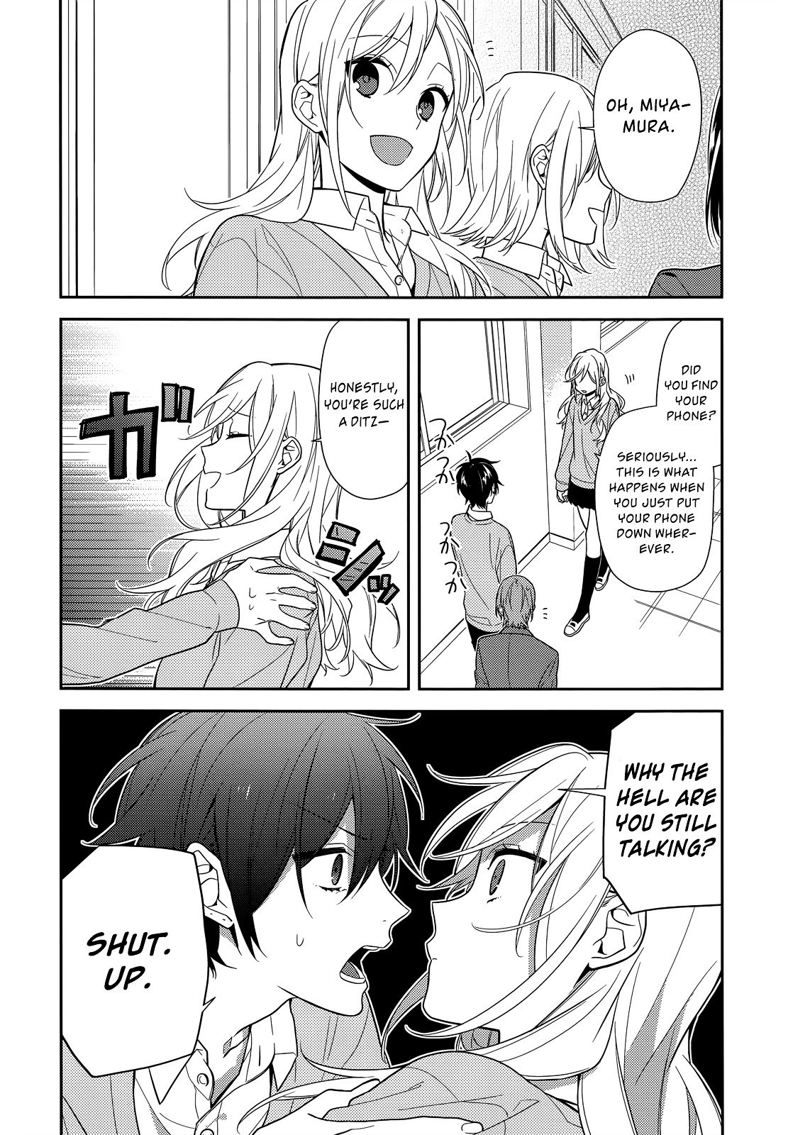 Horimiya, chapter 54