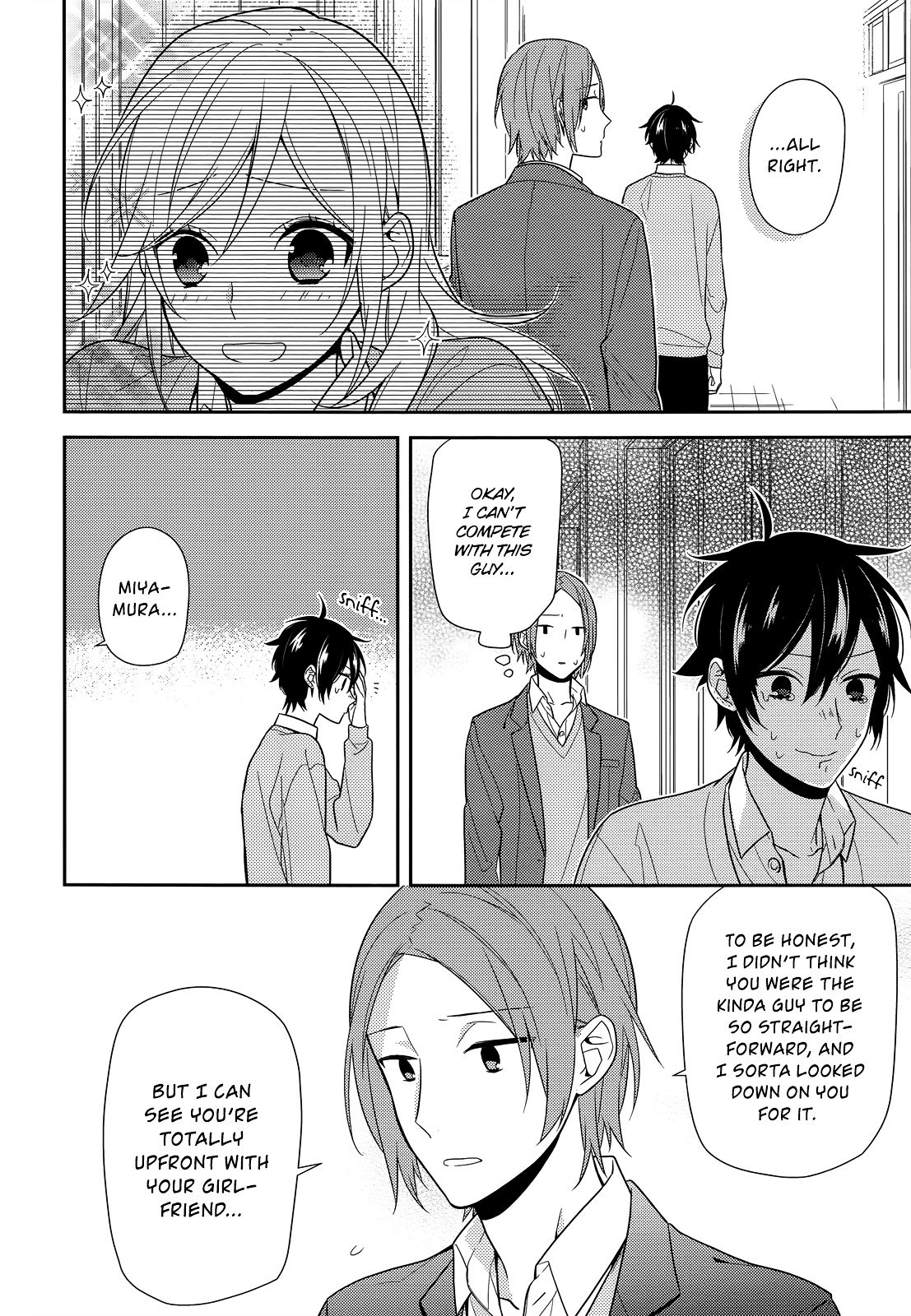 Horimiya, chapter 54