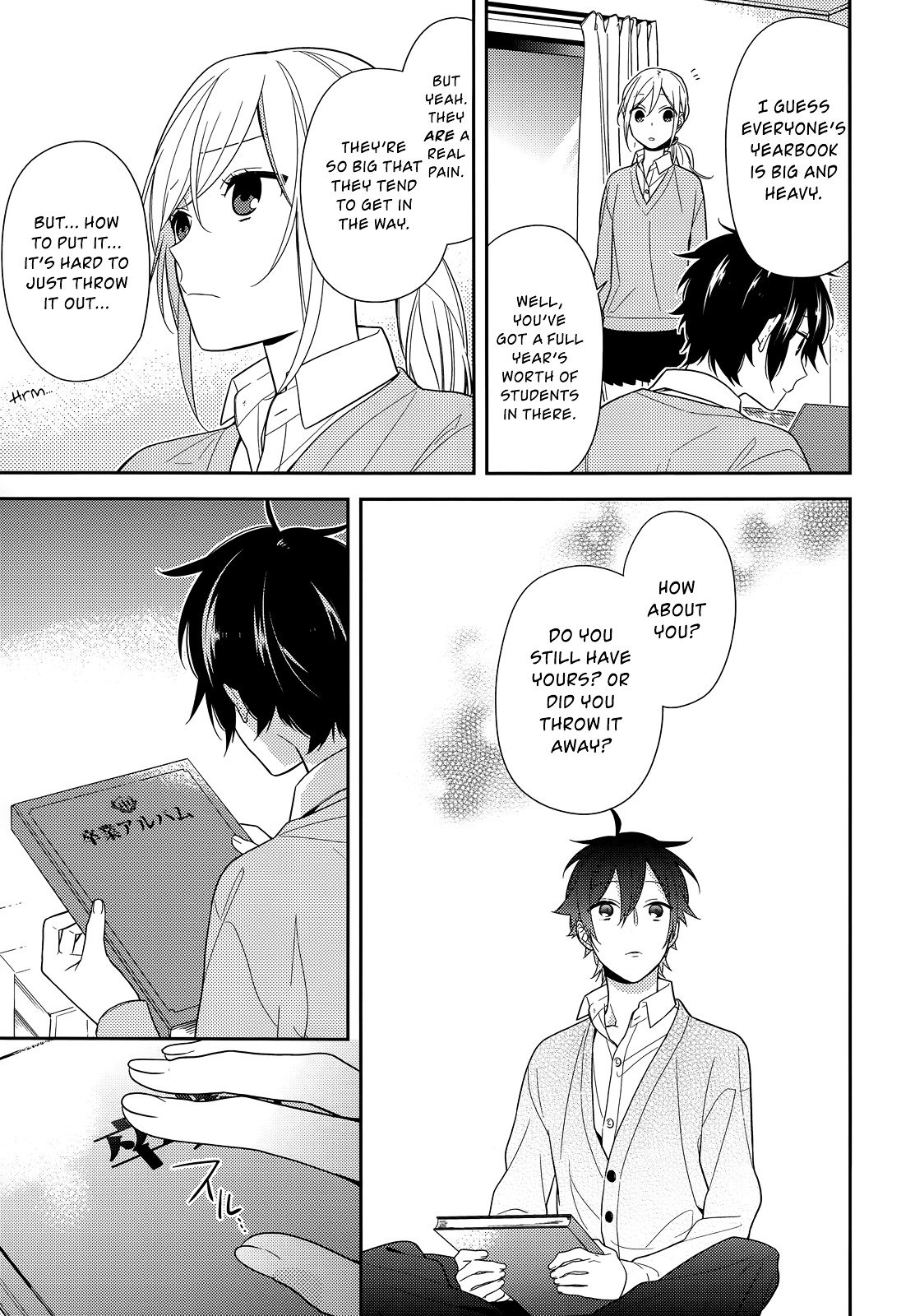 Horimiya, chapter 54