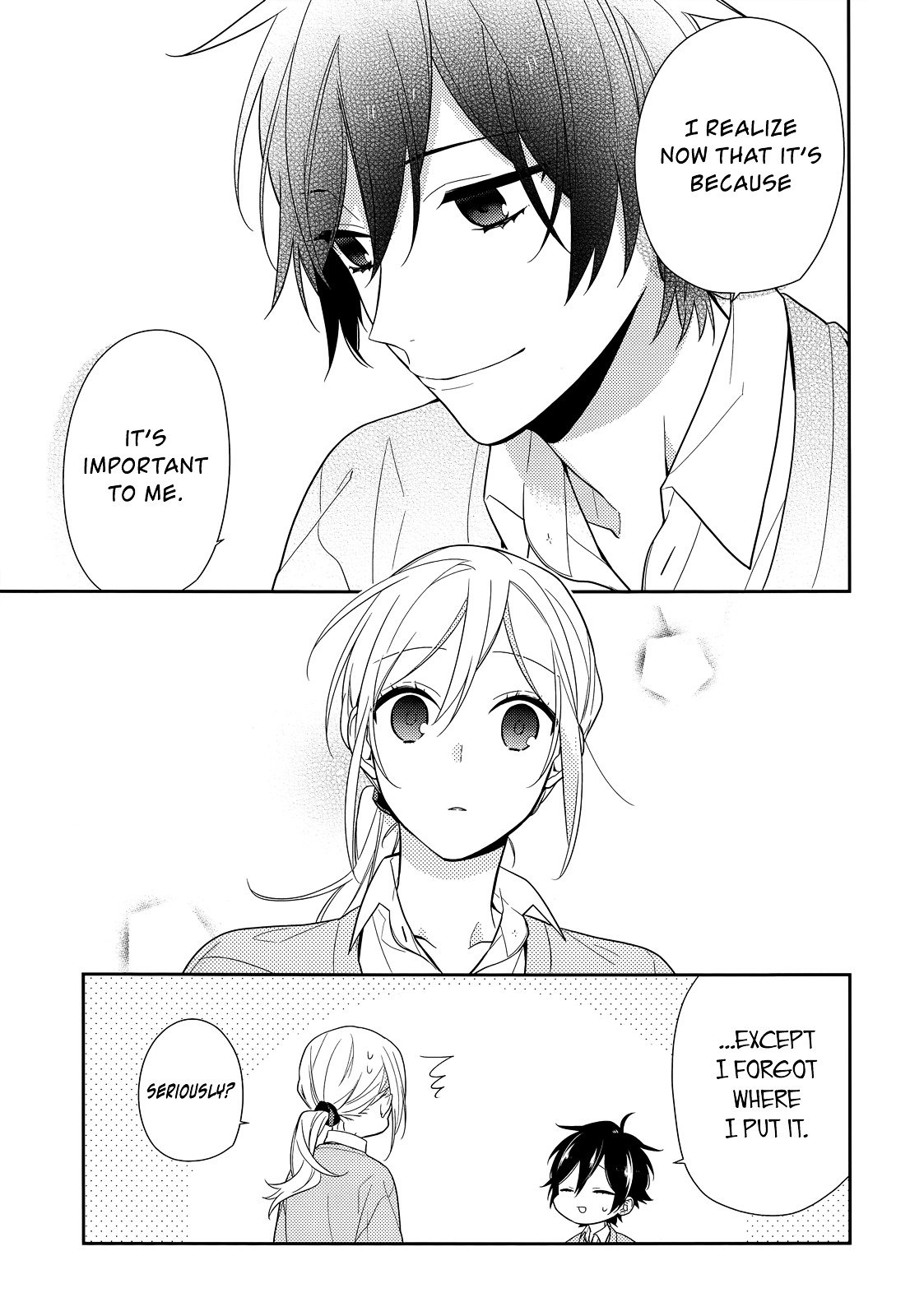 Horimiya, chapter 54