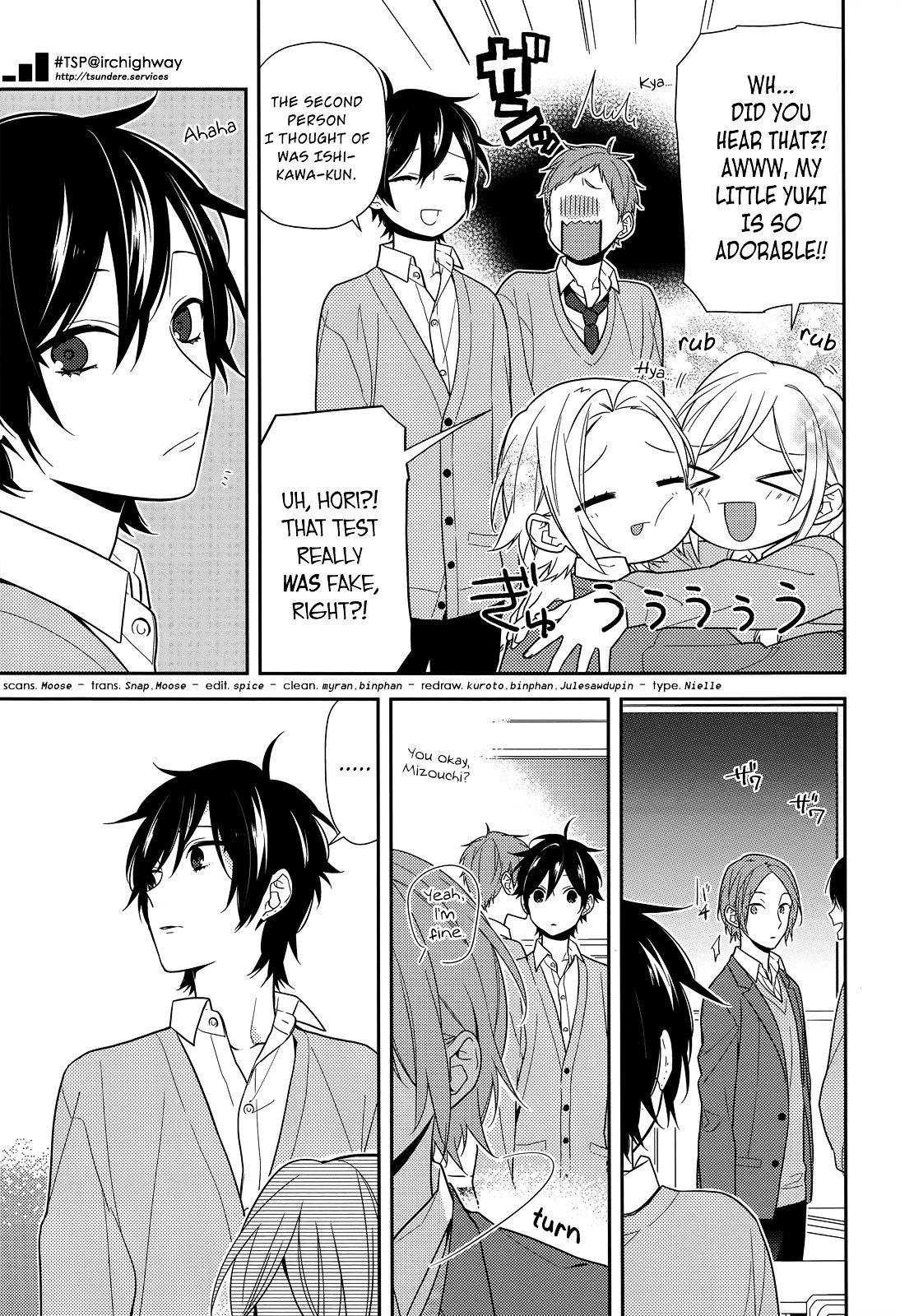 Horimiya, chapter 54