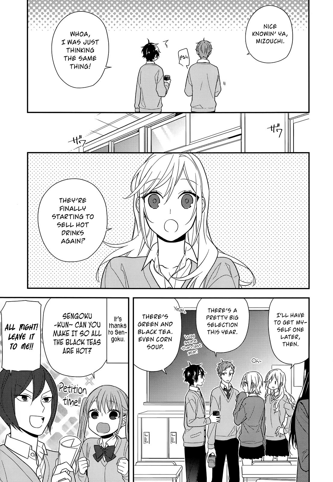 Horimiya, chapter 54