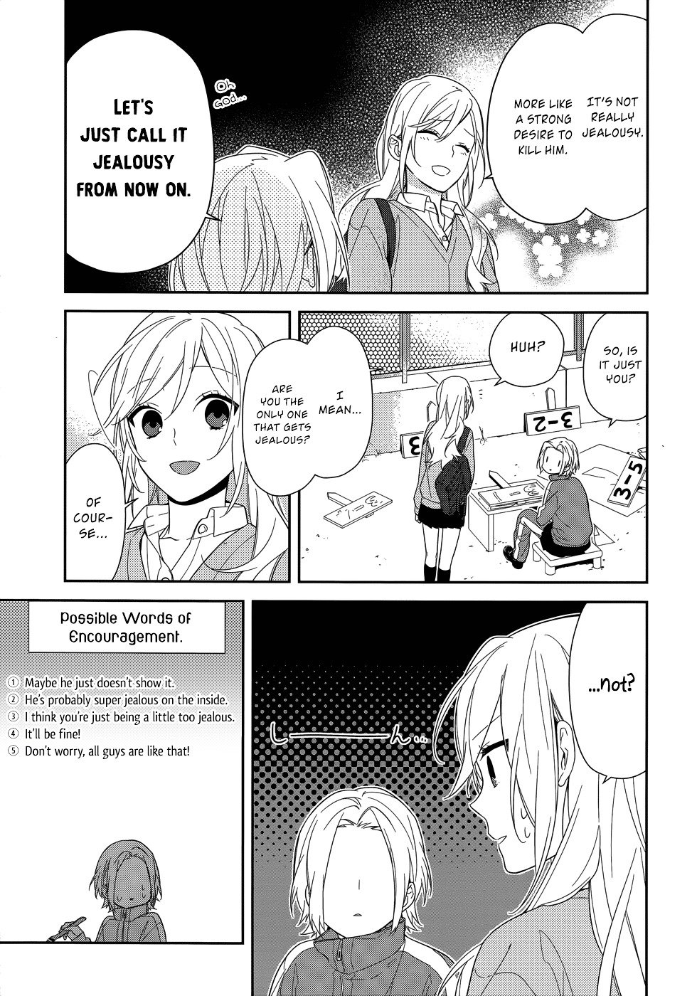 Horimiya, chapter 49