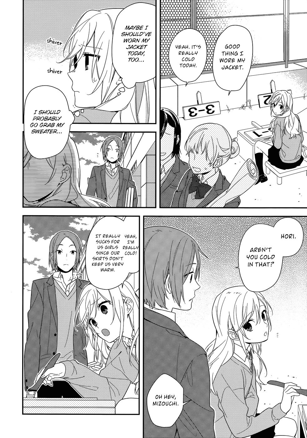 Horimiya, chapter 49