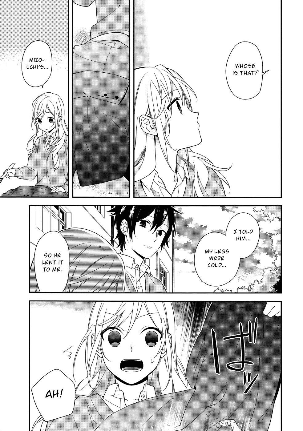 Horimiya, chapter 49