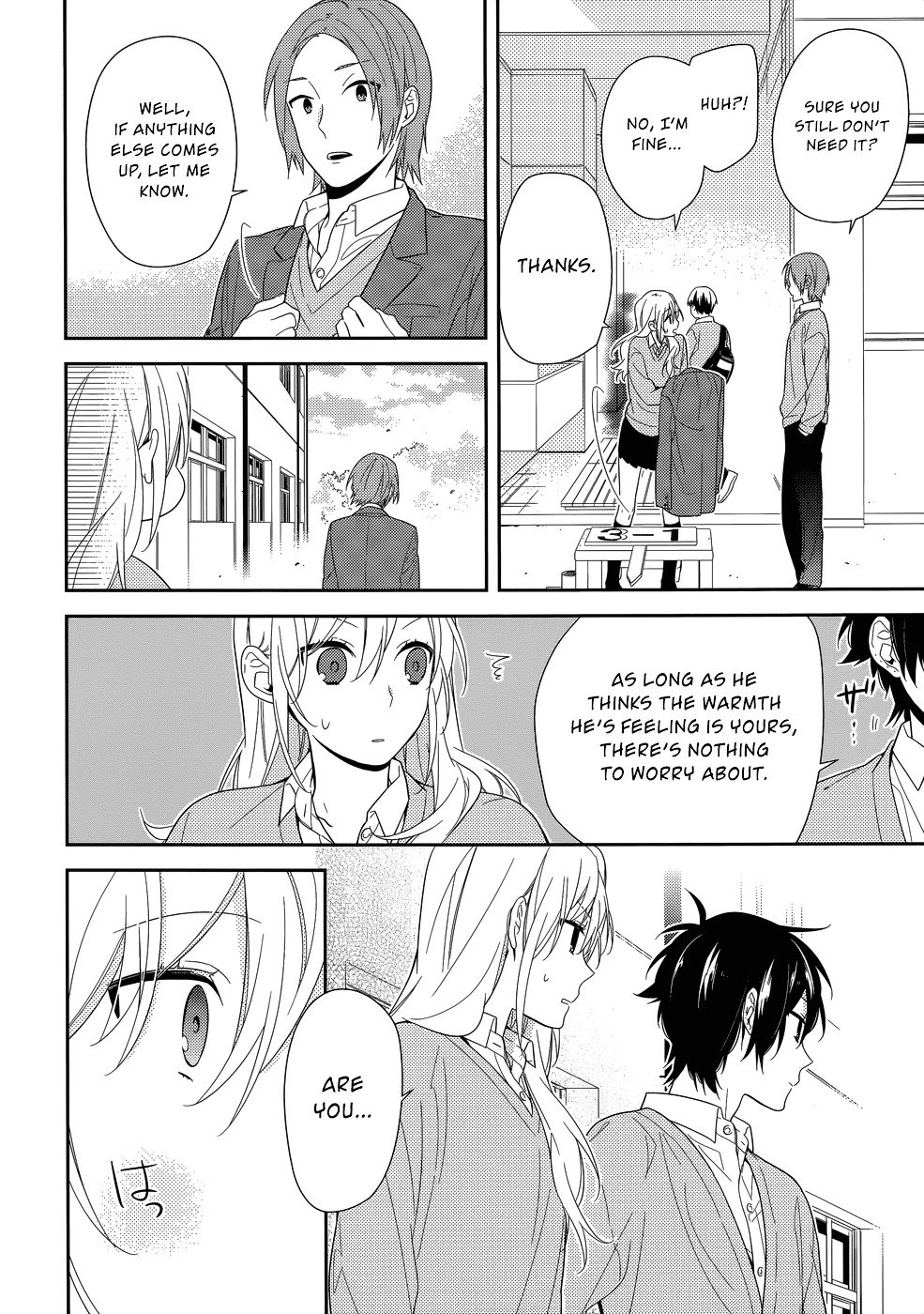 Horimiya, chapter 49