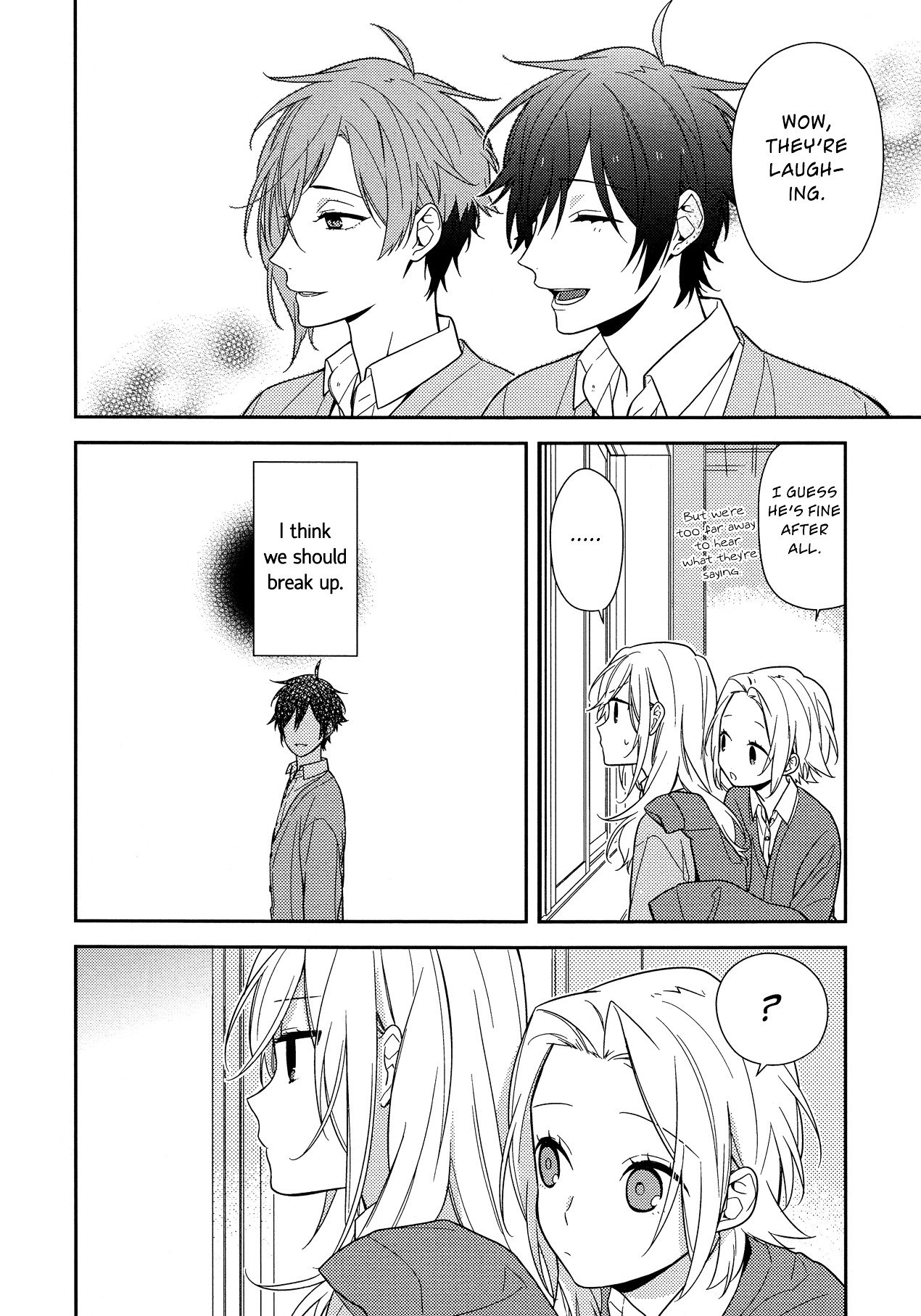 Horimiya, chapter 56